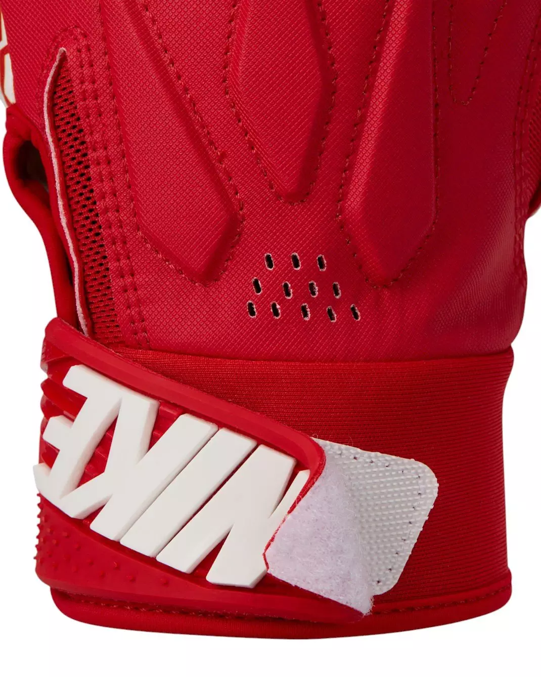 Nike Men's D-Tack Football Gloves - Red/White - RED/WHITE