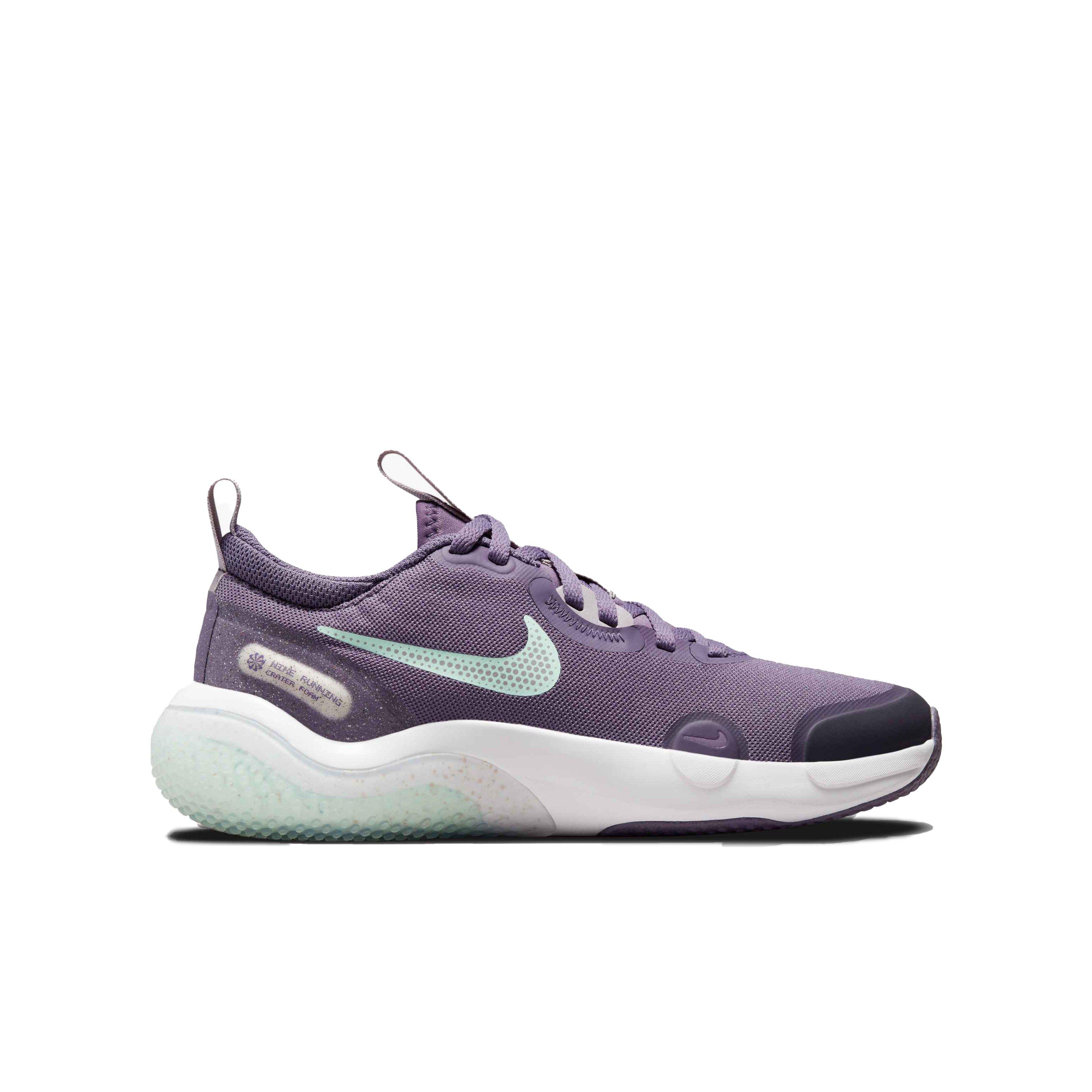 Nike Explor Next Nature "Canyon Purple/Mint Foam/Amethyst Ash" Grade School Girls' Running Shoe - PURPLE Thumbnail View 1