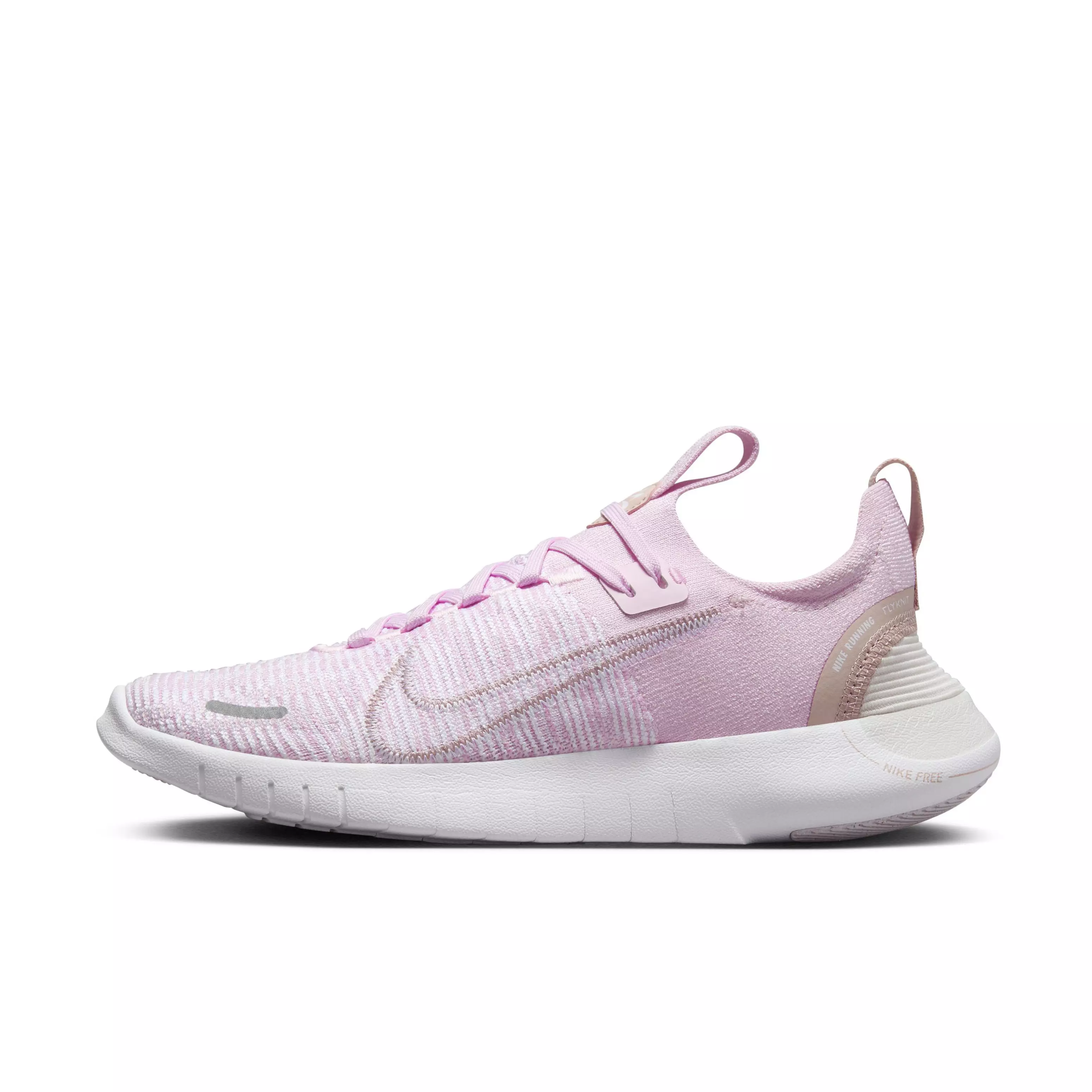 Nike Free RN NN "Pink Foam/White/Pink Oxford" Women's Running Shoe - PINK/WHITE/PINK
