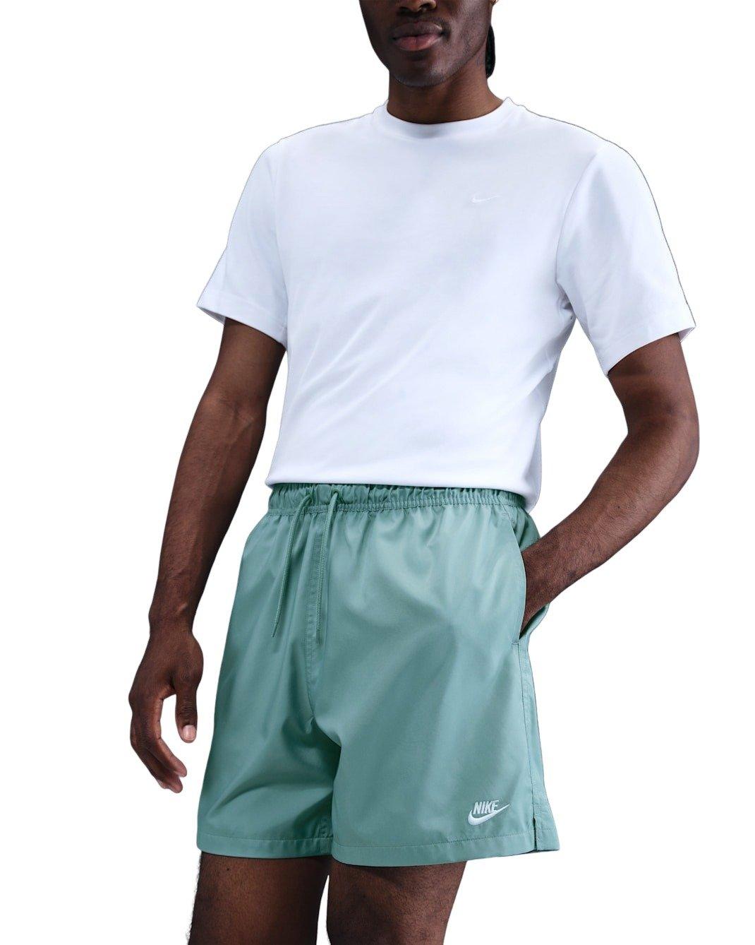 Nike Men's Club Woven Flow Shorts - GREEN Thumbnail View 1