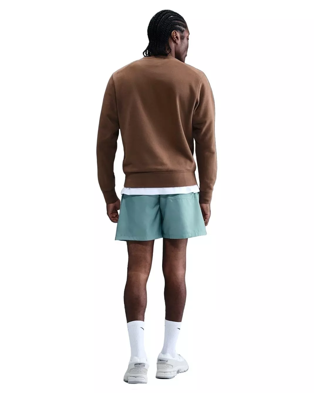 Nike Men's Club Woven Flow Shorts - GREEN