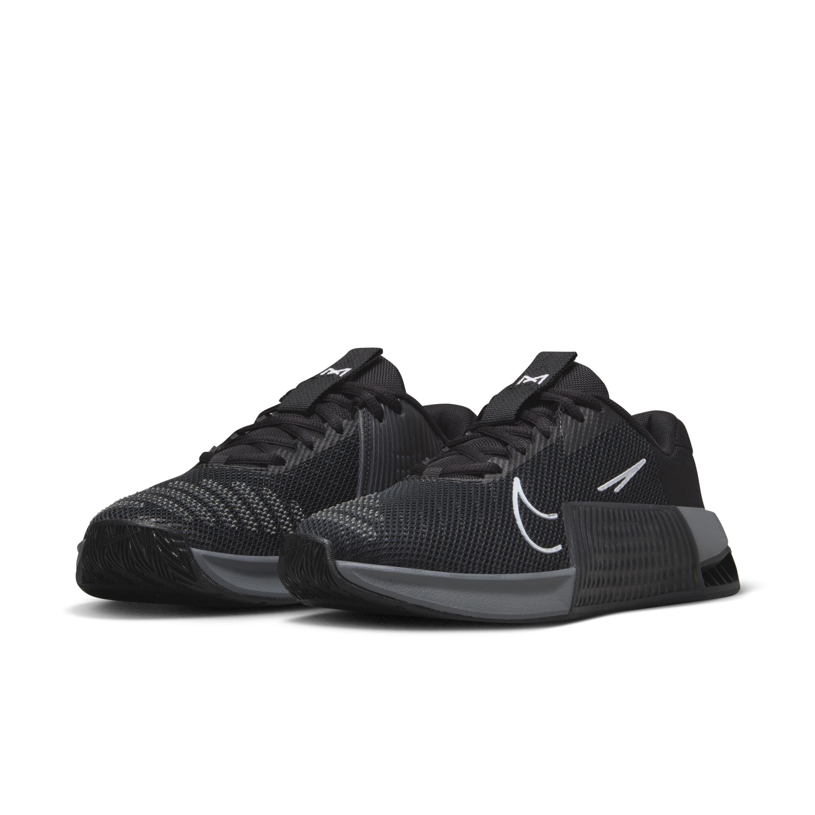 Nike Metcon 9 "Black/White/Anthracite/Smoke Grey" Women's Training Shoe - BLACK/WHITE/ANTHRACITE/GREY Thumbnail View 3