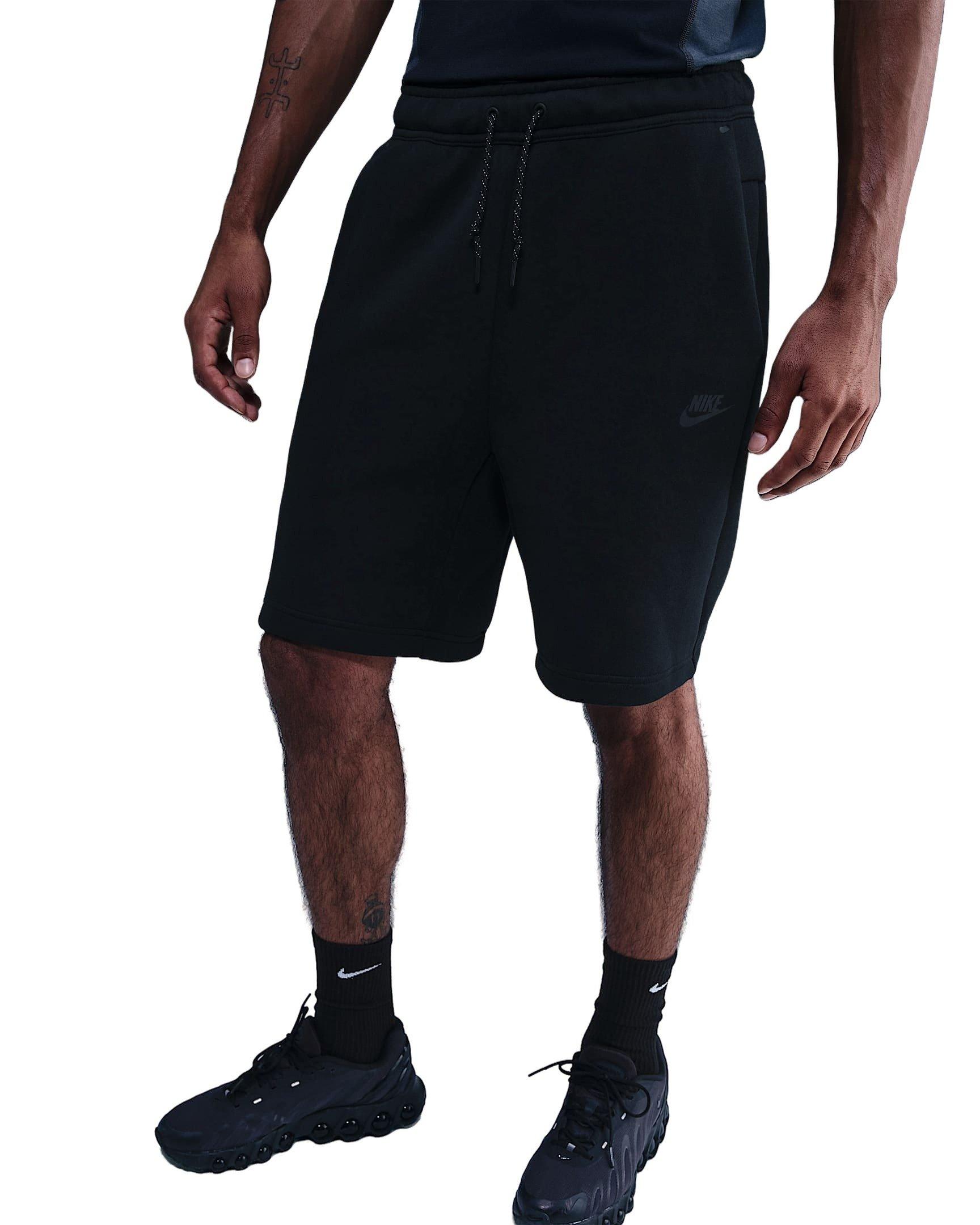 Nike Men's Tech Fleece Shorts - BLACK Thumbnail View 1