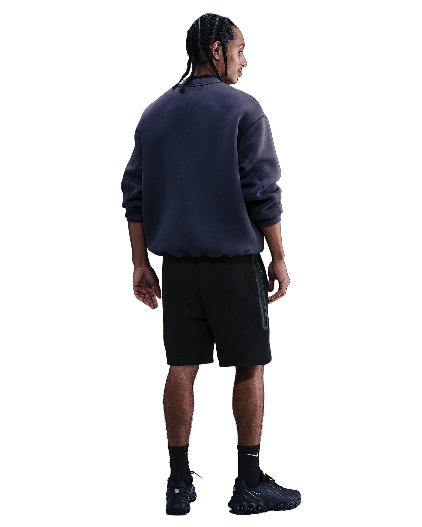 Nike Men's Tech Fleece Shorts - BLACK Thumbnail View 7