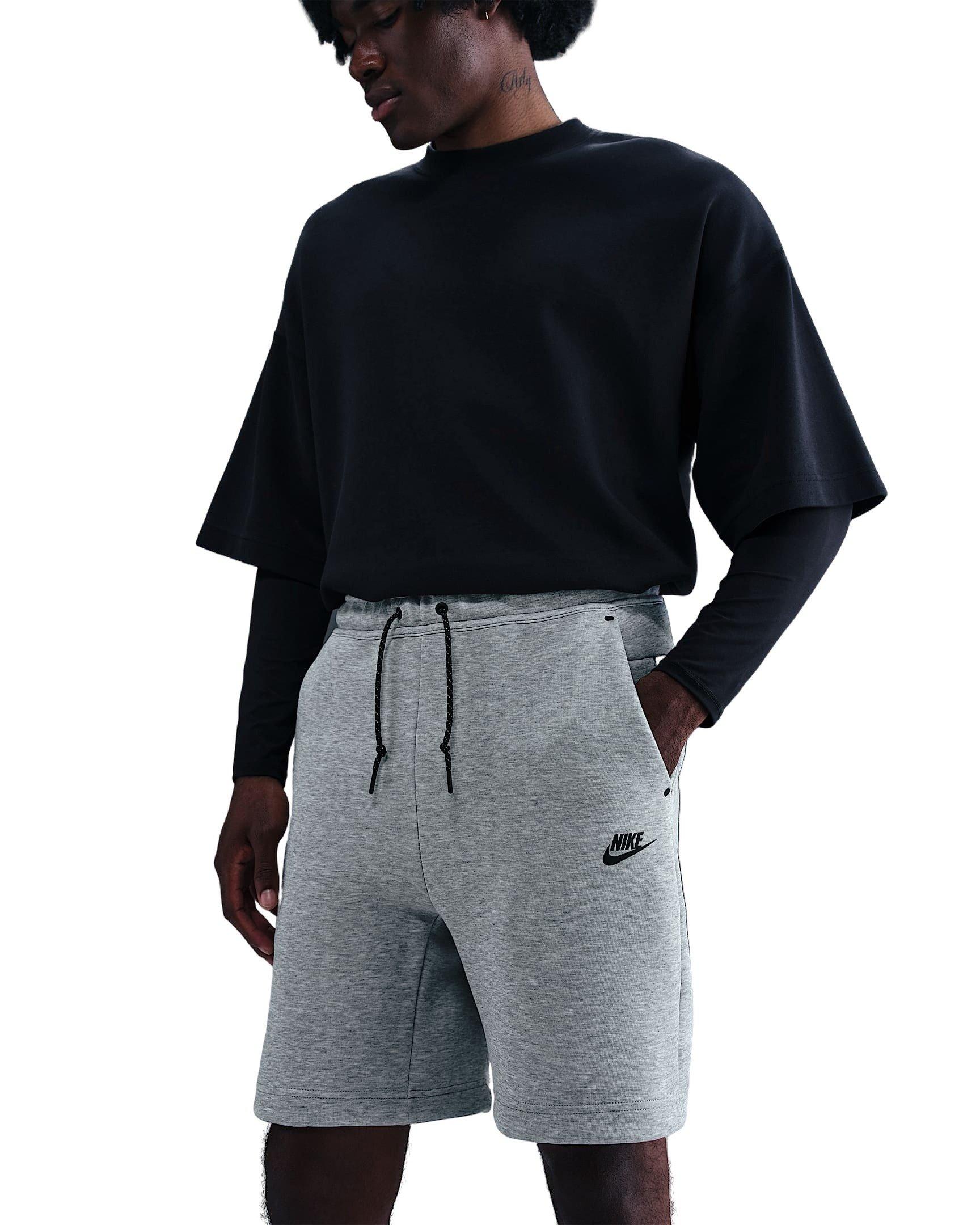 Nike Men's Tech Fleece Shorts - GREY Thumbnail View 1