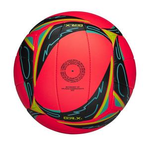 Wilson AVP OPTX Grass Game Volleyball-Coral/Black