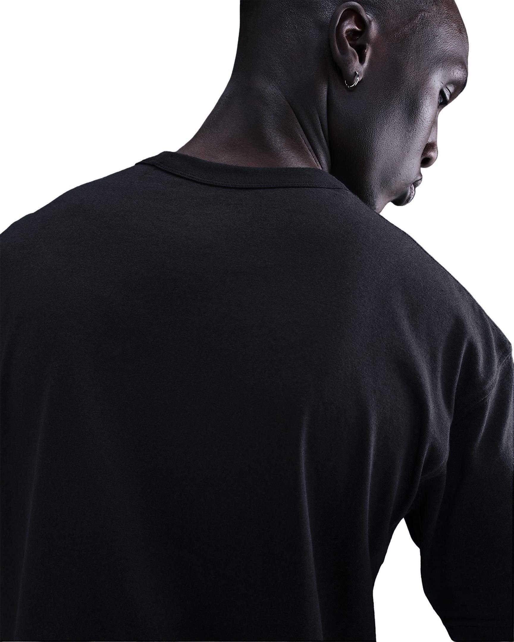 Nike Men's Sportswear Premium Essentials Short-Sleeve T-Shirt - BLACK Thumbnail View 2