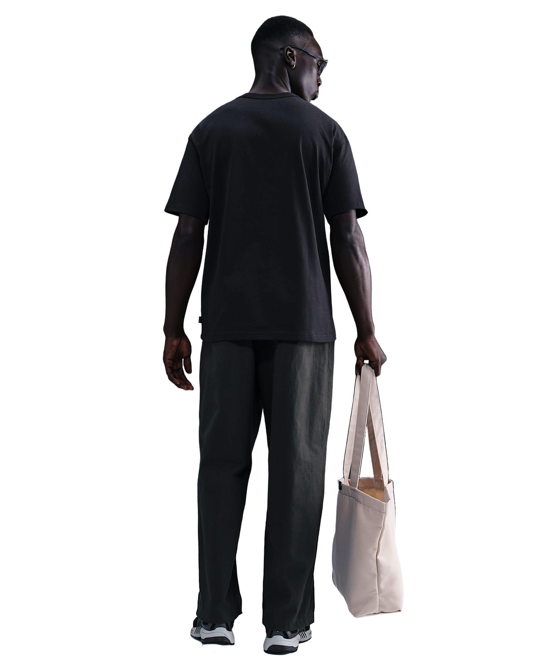 Nike Men's Sportswear Premium Essentials Short-Sleeve T-Shirt - BLACK Thumbnail View 5