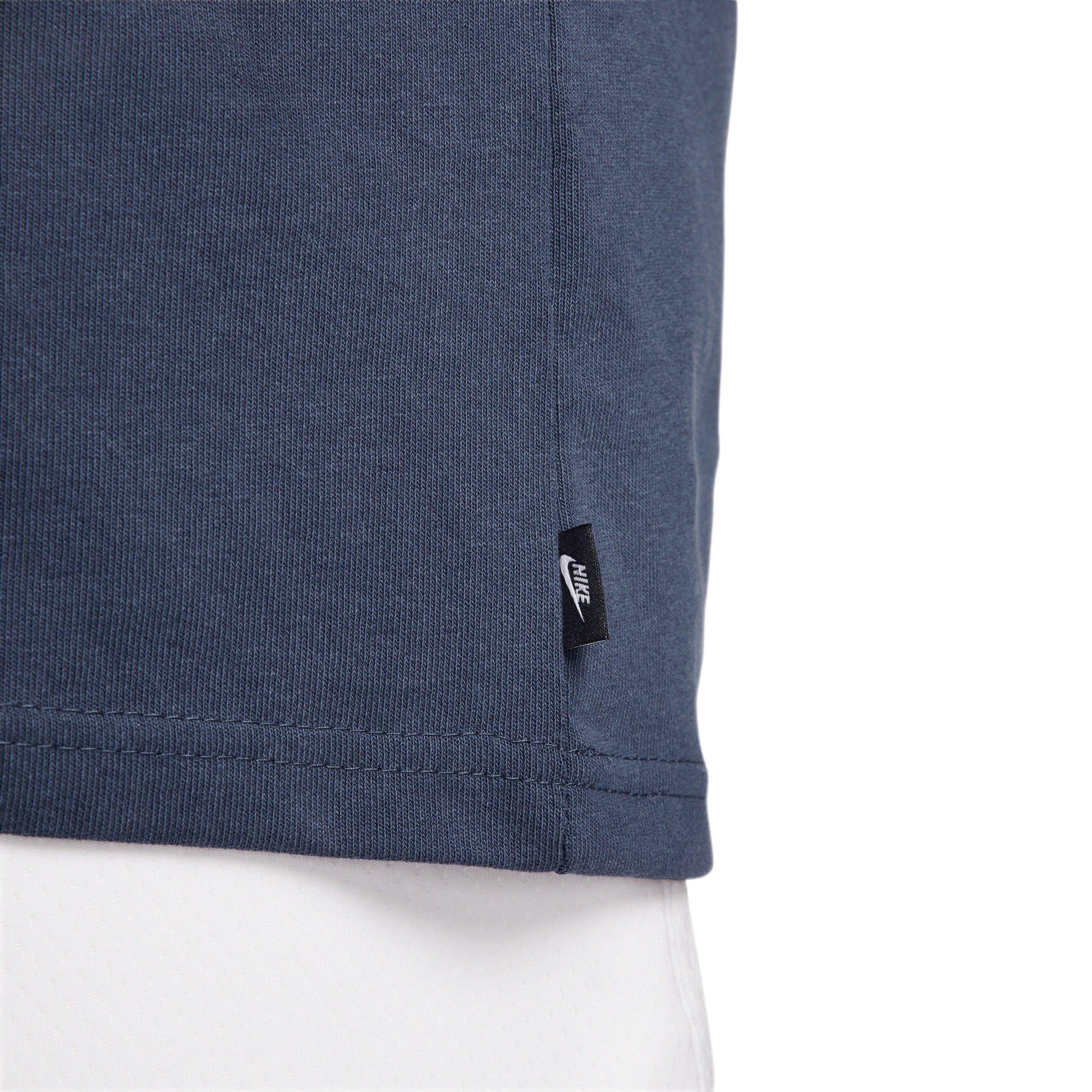 Nike Men's Sportswear Premium Essentials Short-Sleeve T-Shirt - BLUE Thumbnail View 10