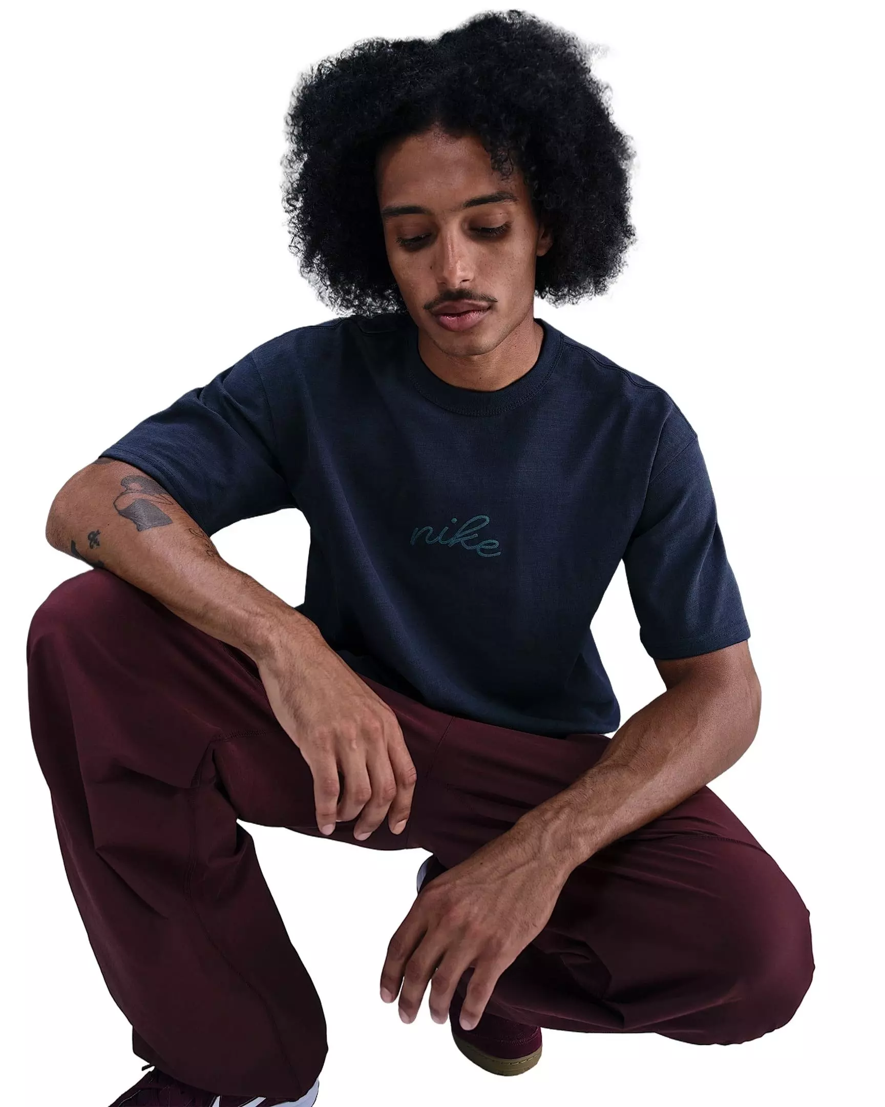 Nike Men's Sportswear Premium FH25 Essentials T-Shirt - BLUE