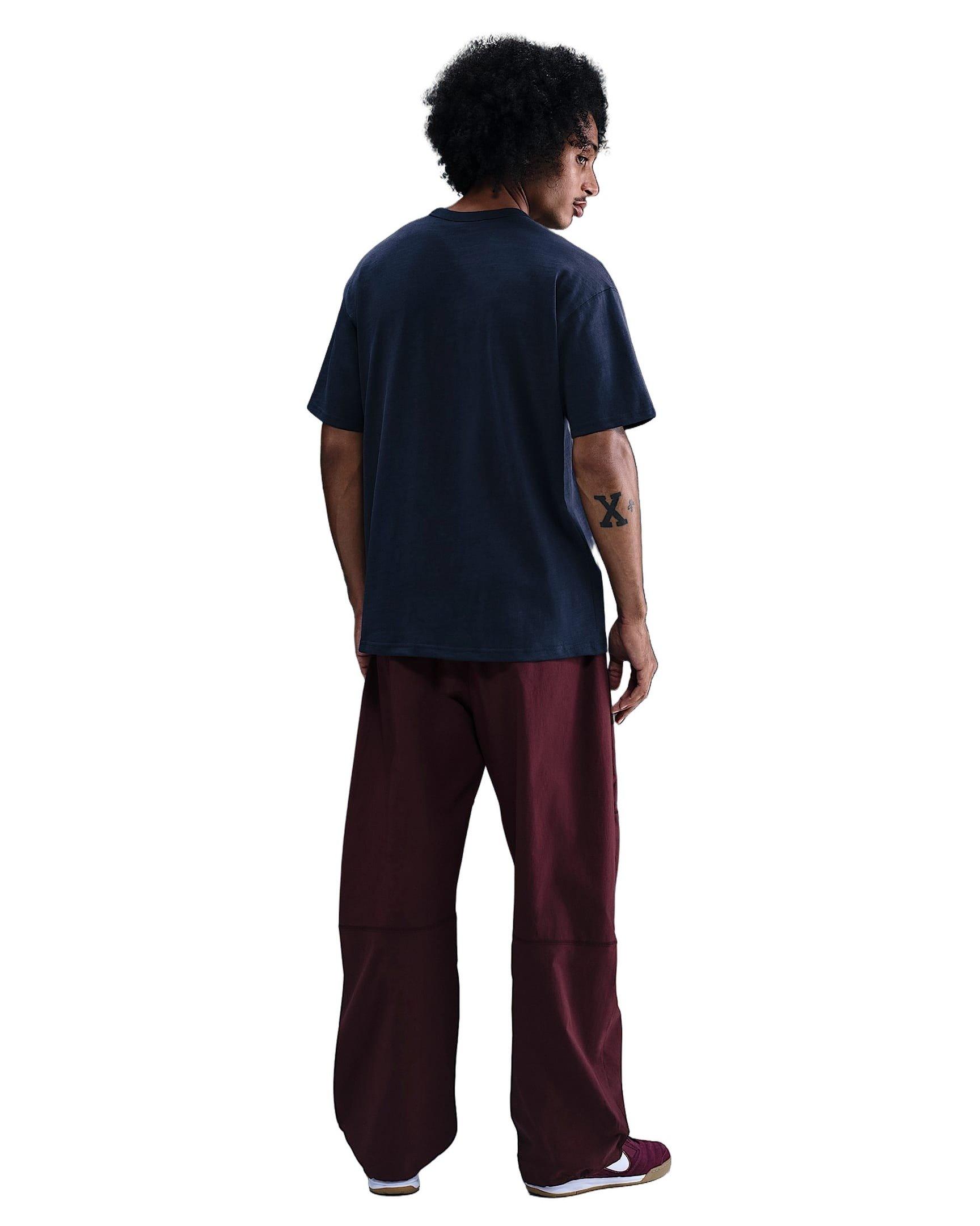 Nike Men's Sportswear Premium FH25 Essentials T-Shirt - BLUE Thumbnail View 5