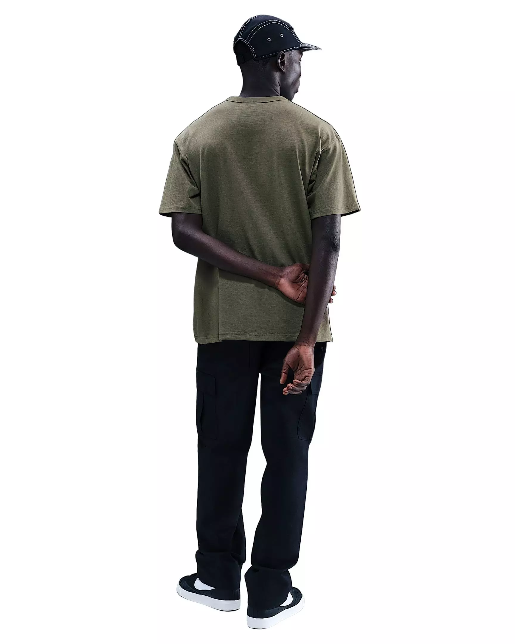 Nike Men's Sportswear Premium FH25 Essentials T-Shirt - OLIVE GREEN