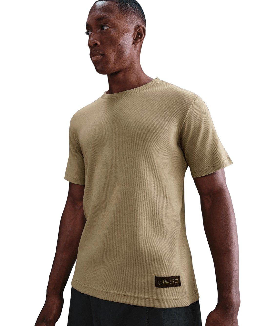 Nike Men's Sportswear OC Rib Short-Sleeve T-Shirt - BEIGE Thumbnail View 1