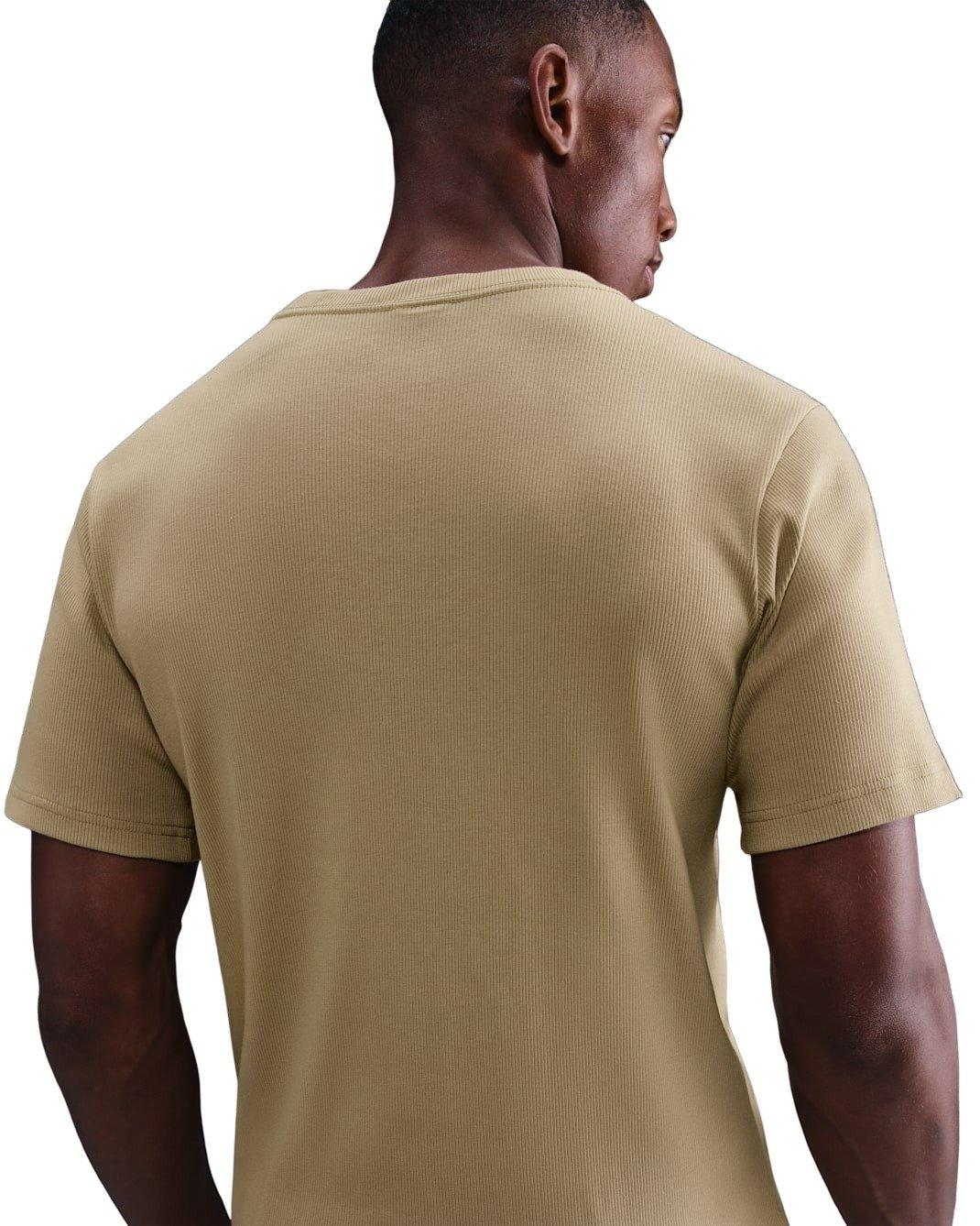 Nike Men's Sportswear OC Rib Short-Sleeve T-Shirt - BEIGE Thumbnail View 2