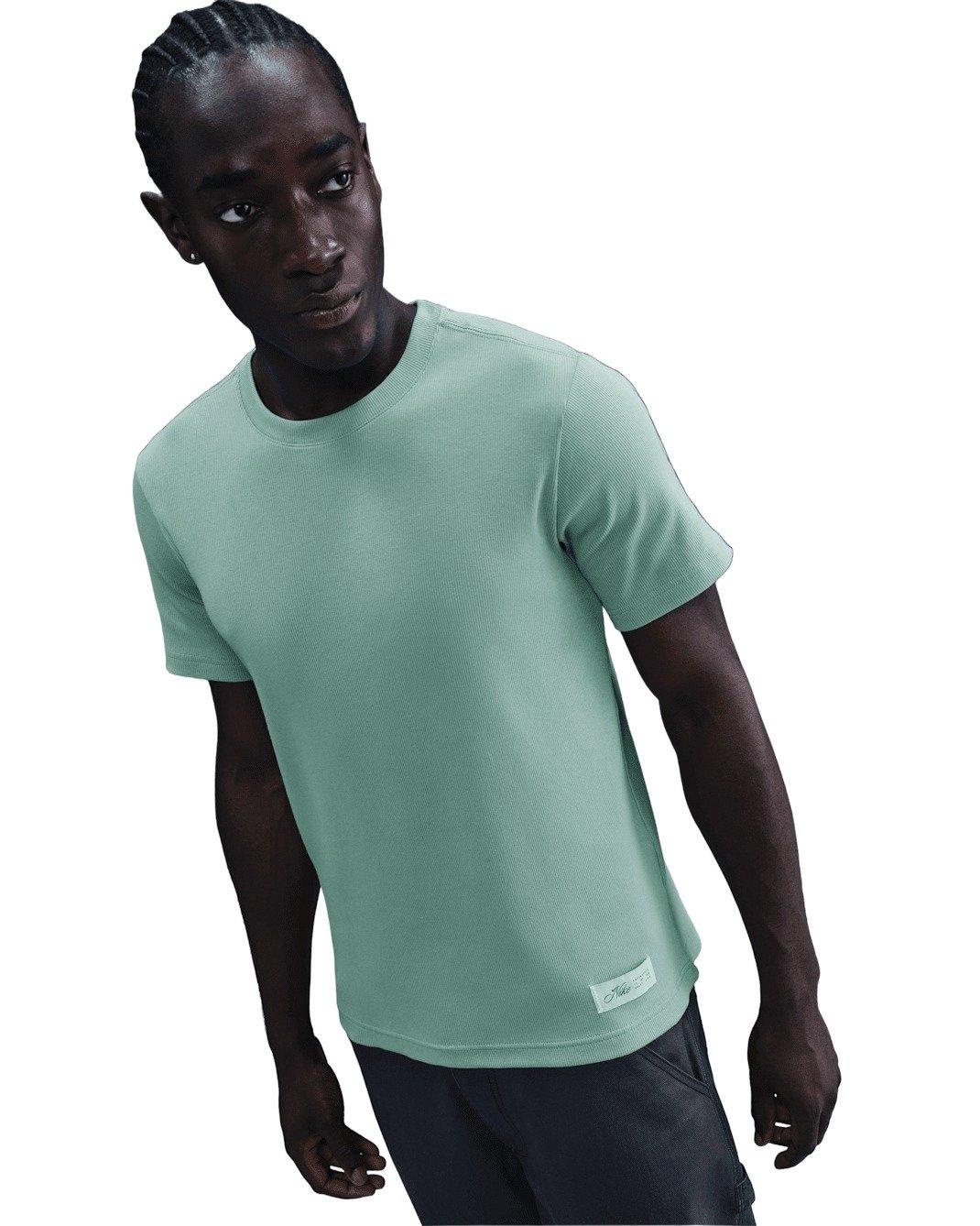 Nike Men's Sportswear OC Rib Short-Sleeve T-Shirt - GREEN Thumbnail View 1