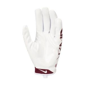 Nike Men's Vapor Jet 9.0 Football Gloves - White/Maroon - WHITE/MAROON