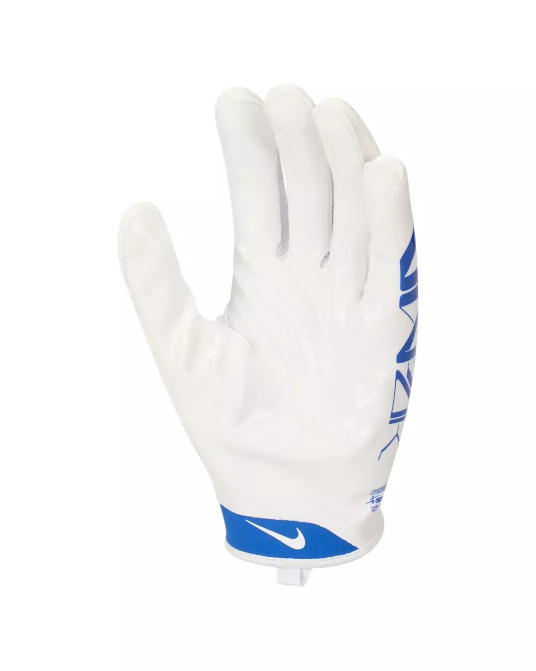 Nike Men's Vapor Jet 9.0 Football Gloves - White/Royal - WHITE/ROYAL