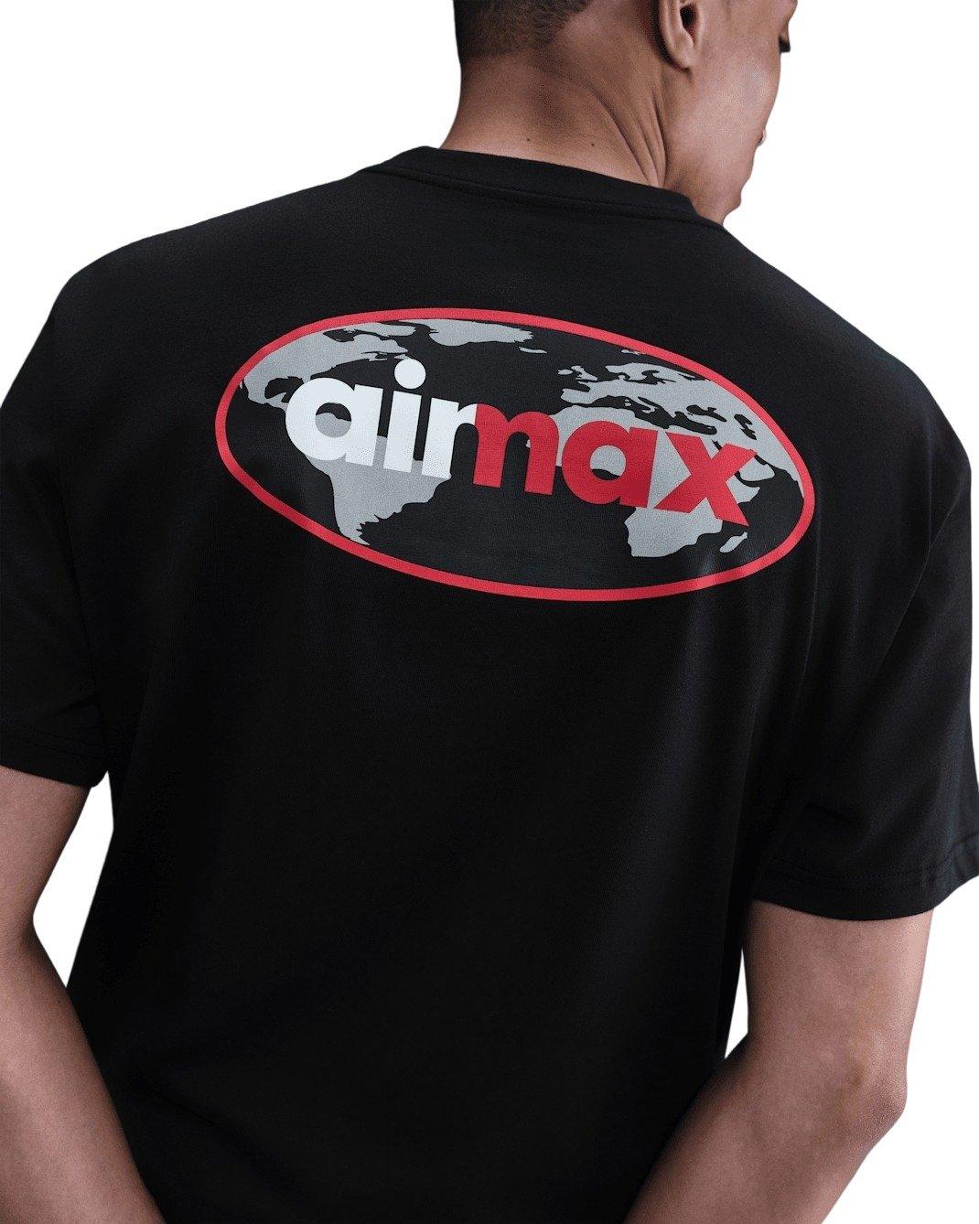 Nike Men's Sportswear M90 FW T-Shirt - BLACK Thumbnail View 2