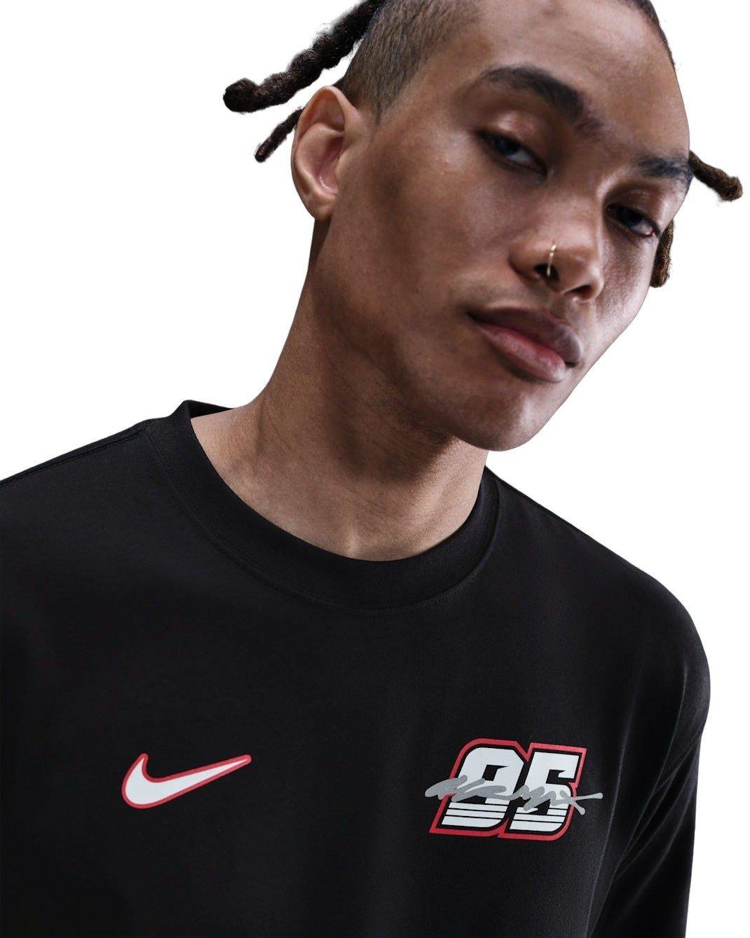 Nike Men's Sportswear M90 FW T-Shirt - BLACK Thumbnail View 3