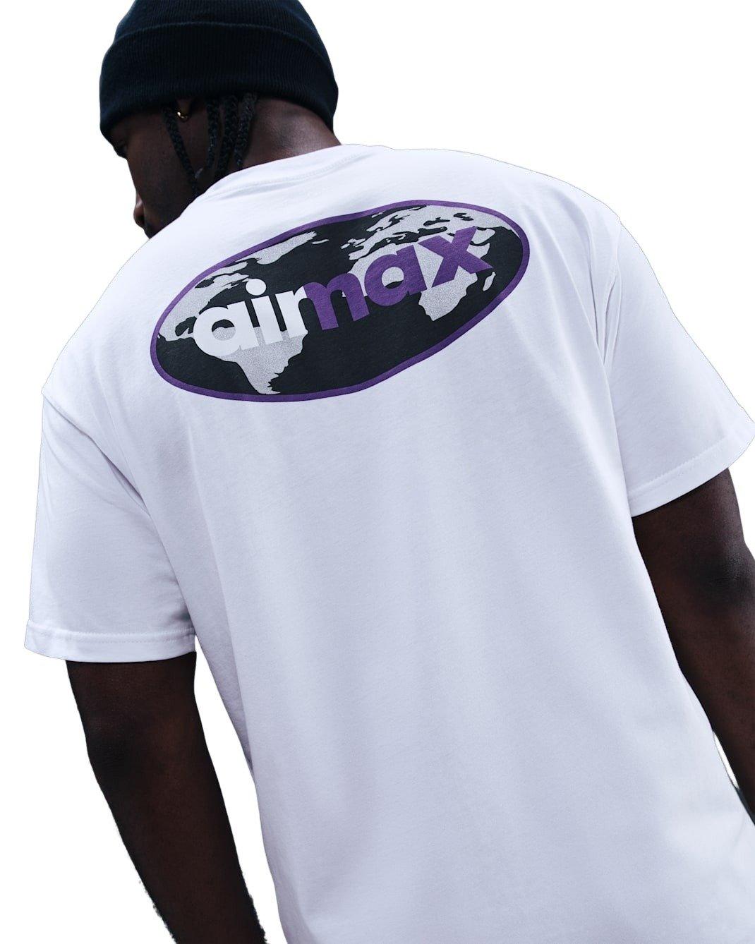 Nike Men's Sportswear M90 FW T-Shirt - WHITE Thumbnail View 2