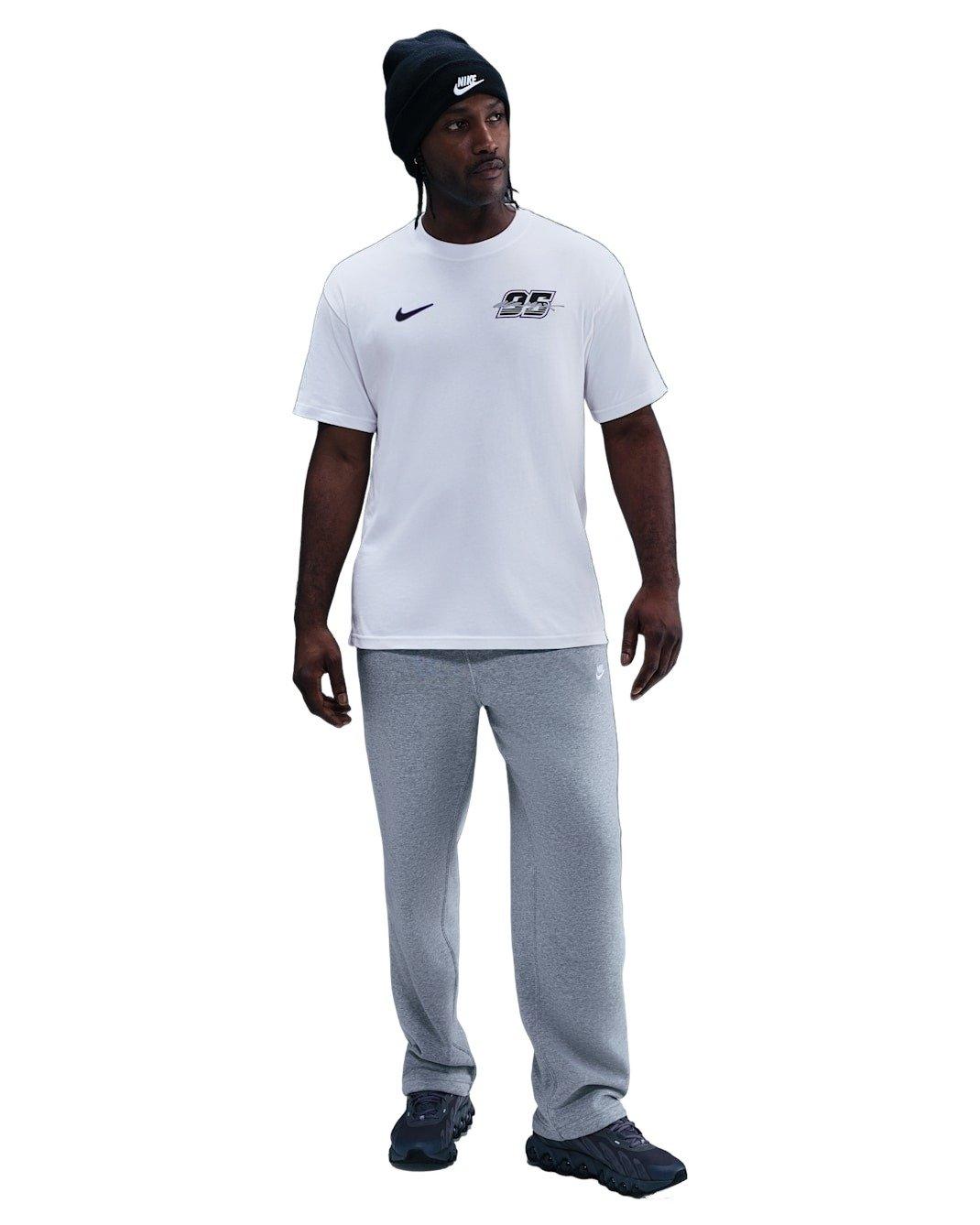 Nike Men's Sportswear M90 FW T-Shirt - WHITE Thumbnail View 4