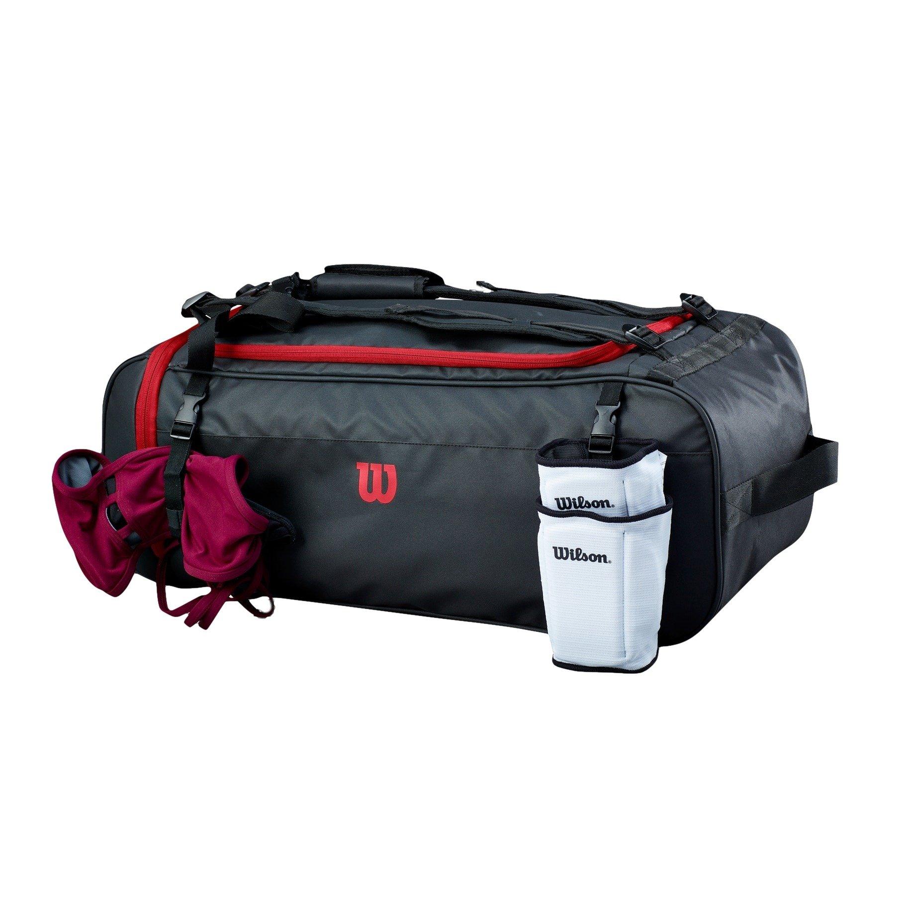Wilson Volleyball Duffle Bag-Red
