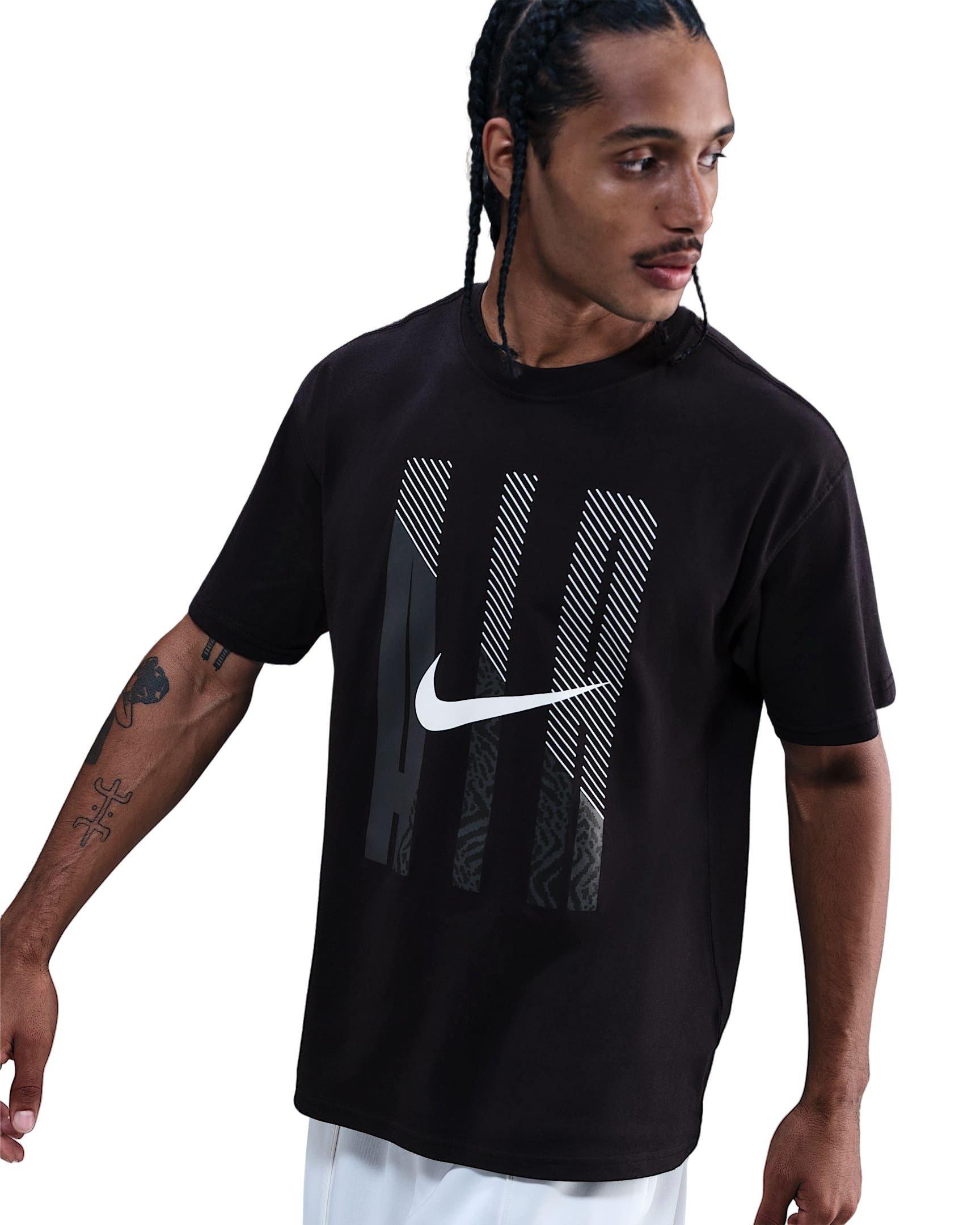 Nike Men's Sportswear Max90 Air HO25 T-Shirt - BLACK Thumbnail View 1