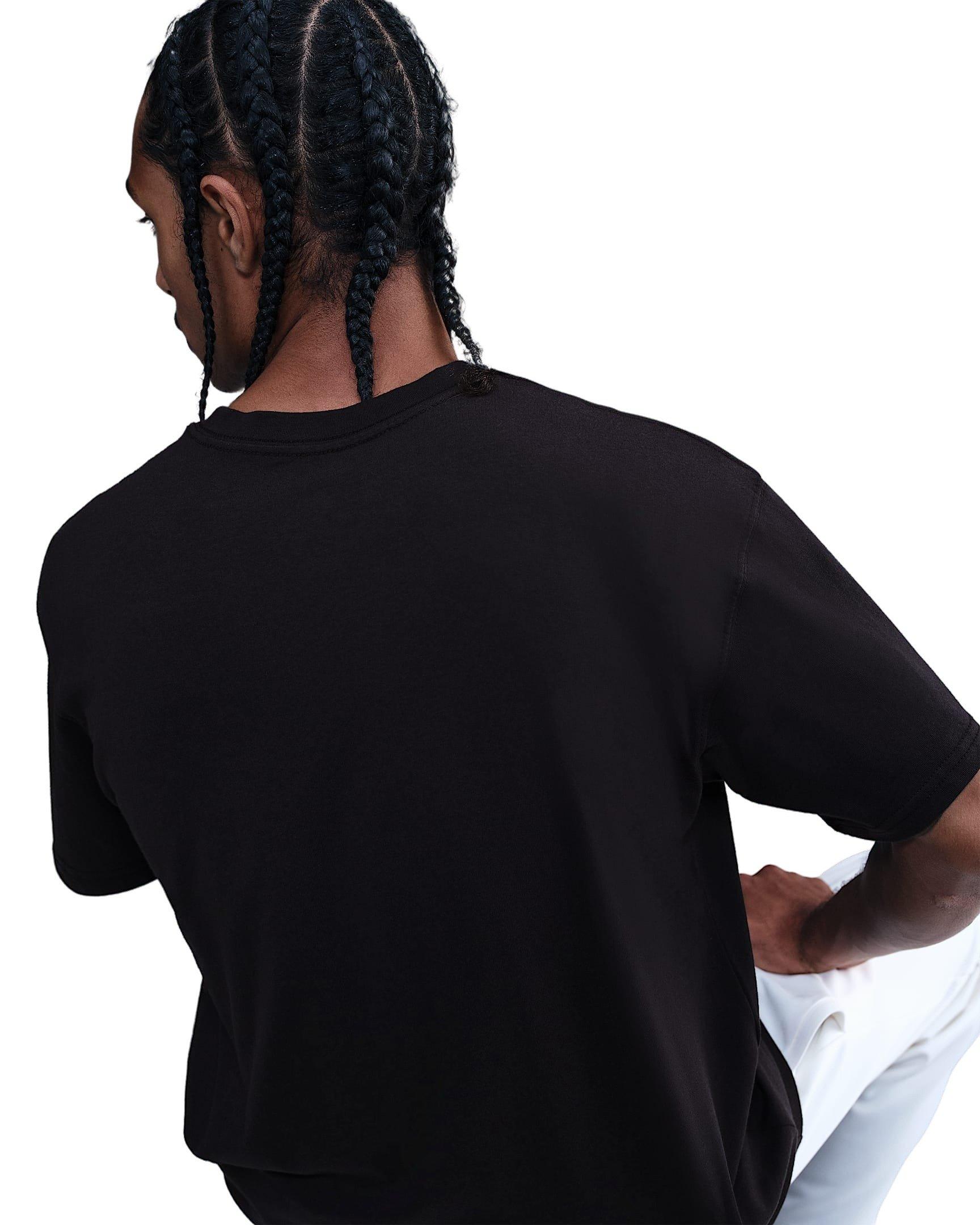 Nike Men's Sportswear Max90 Air HO25 T-Shirt - BLACK Thumbnail View 2