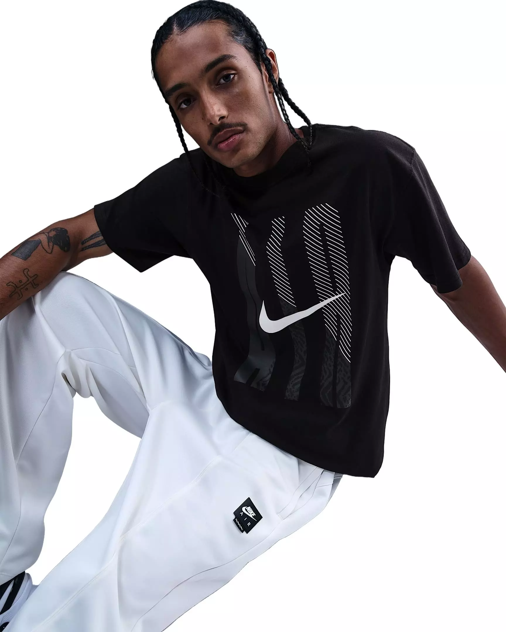 Nike Men's Sportswear Max90 Air HO25 T-Shirt - BLACK