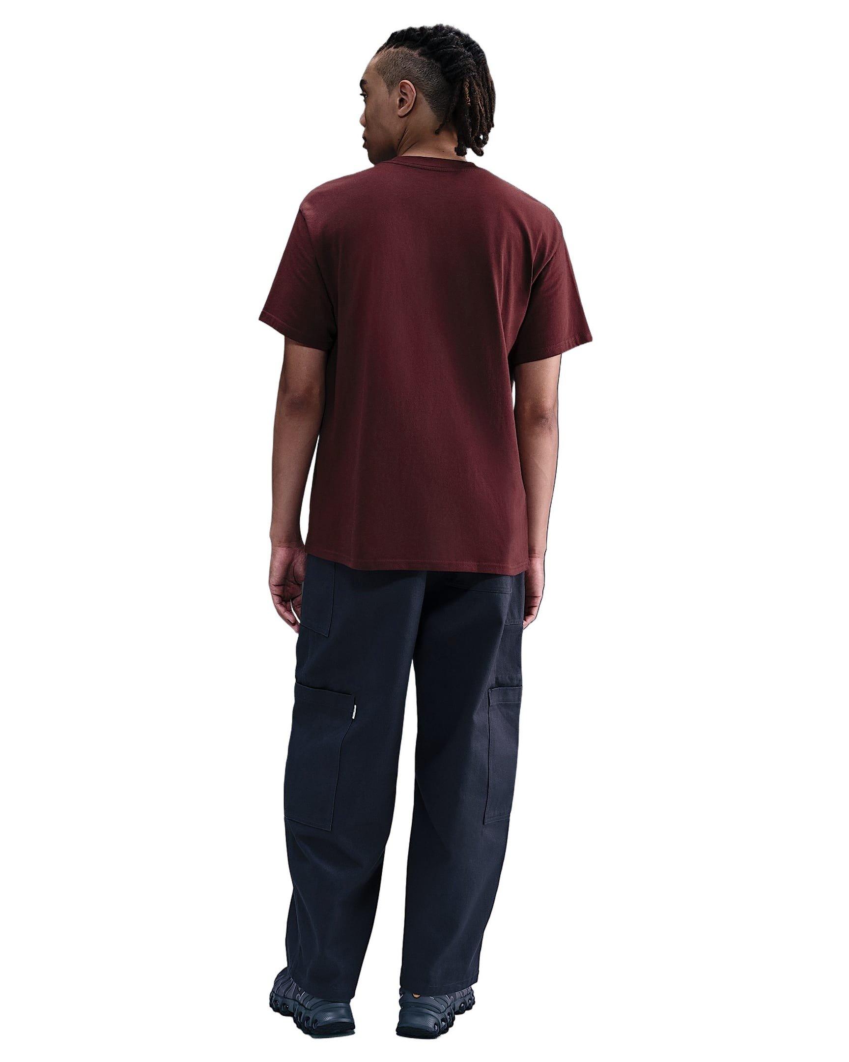 Nike Men's Sportswear Max90 Air HO25 T-Shirt - DK RED Thumbnail View 5