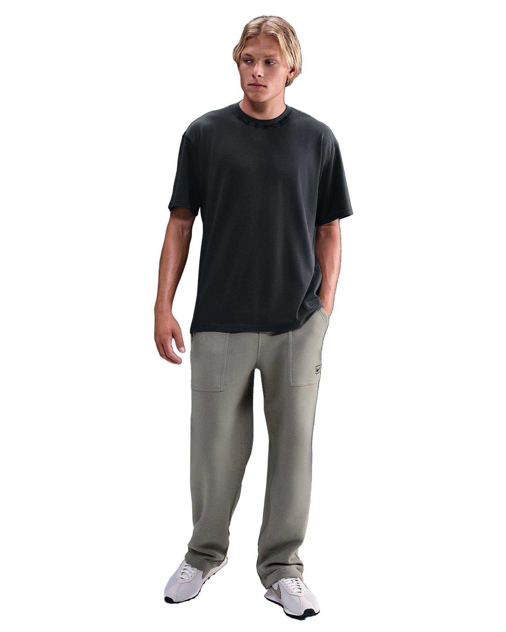 Nike Men's Sportswear OC Collar Print T-Shirt - GREY Thumbnail View 4