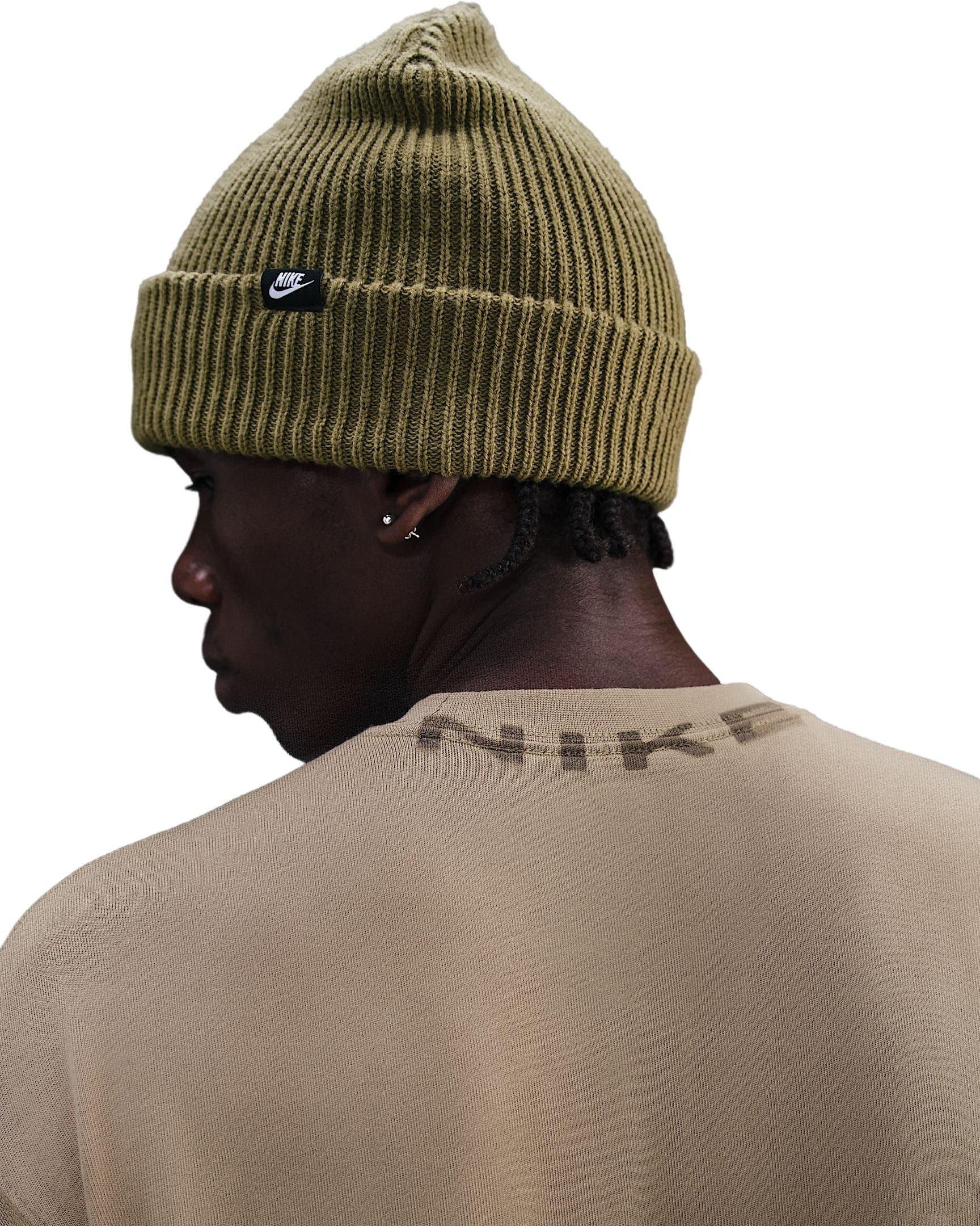 Nike Men's Sportswear OC Collar Print T-Shirt - KHAKI Thumbnail View 2