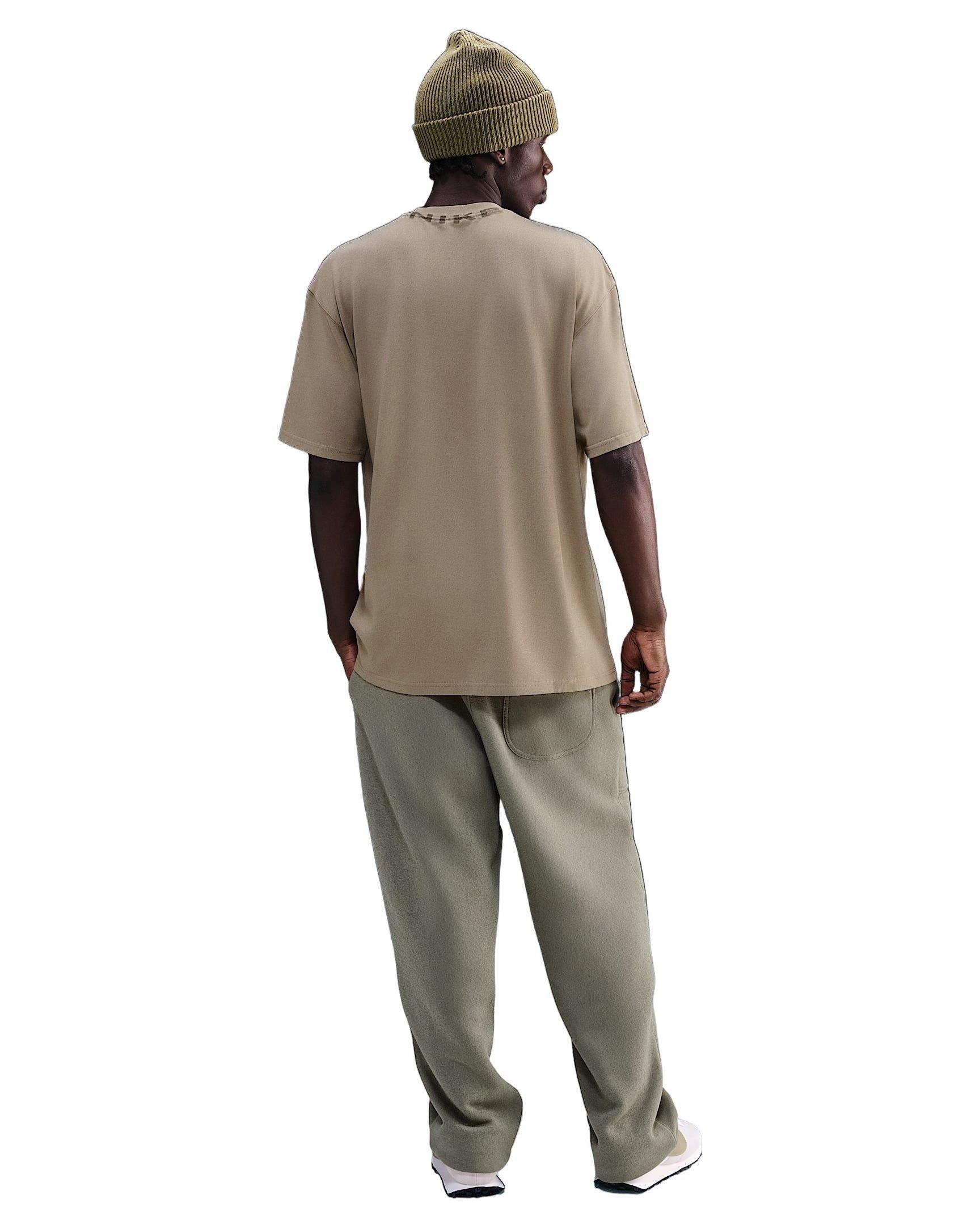 Nike Men's Sportswear OC Collar Print T-Shirt - KHAKI Thumbnail View 5