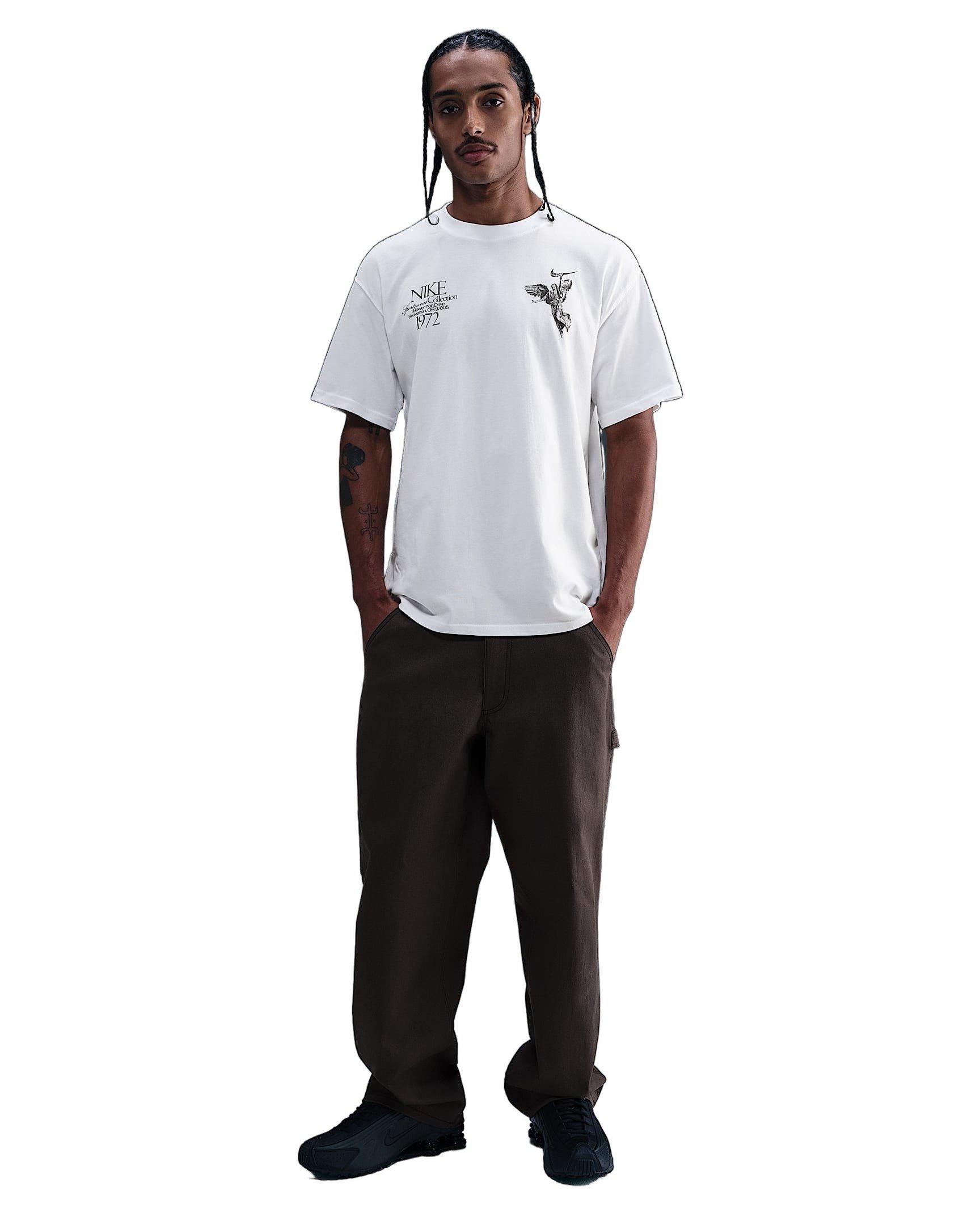 Nike Men's Sportswear Max90 OC Wings Victory T-Shirt - WHITE Thumbnail View 4