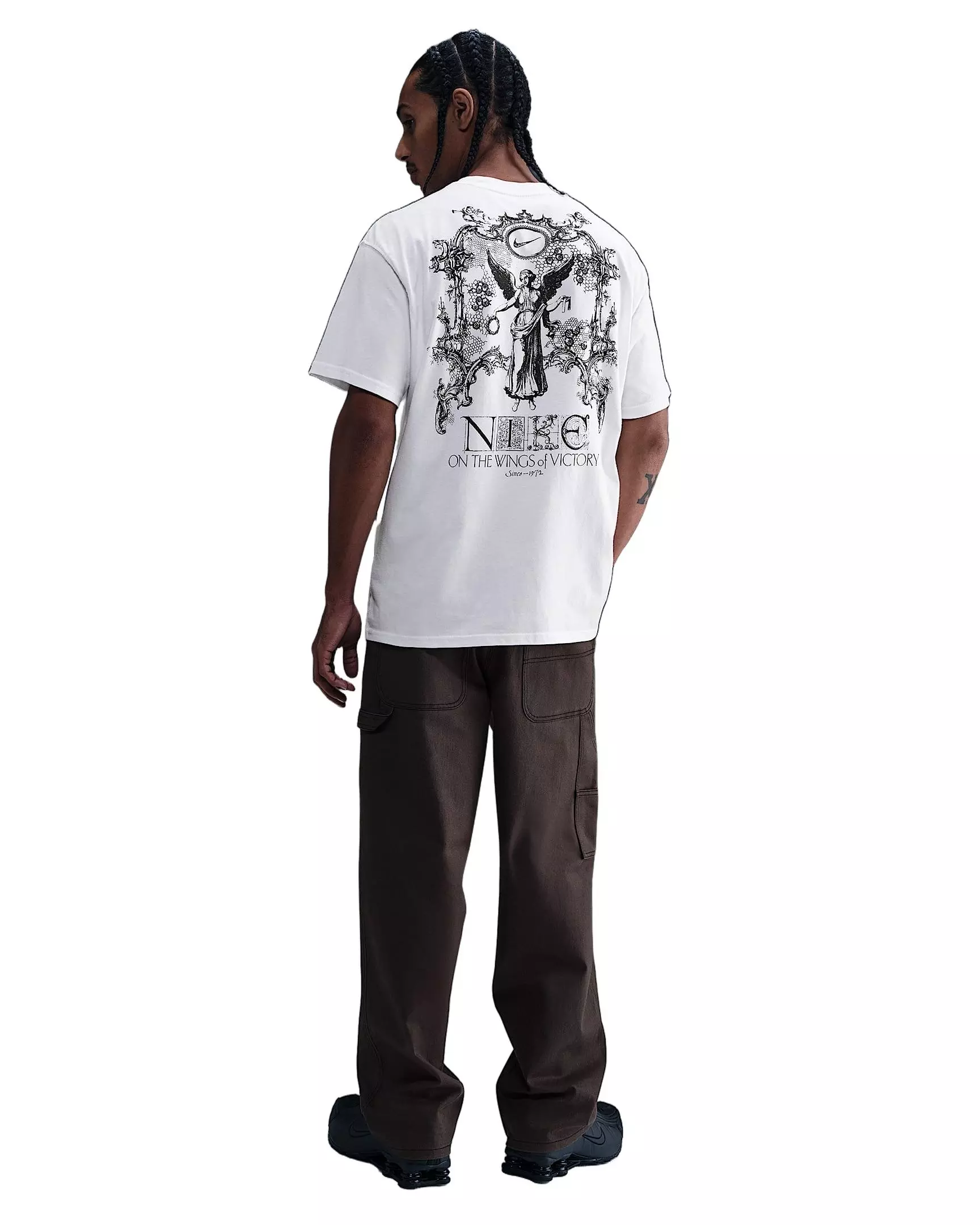 Nike Men's Sportswear Max90 OC Wings Victory T-Shirt - WHITE