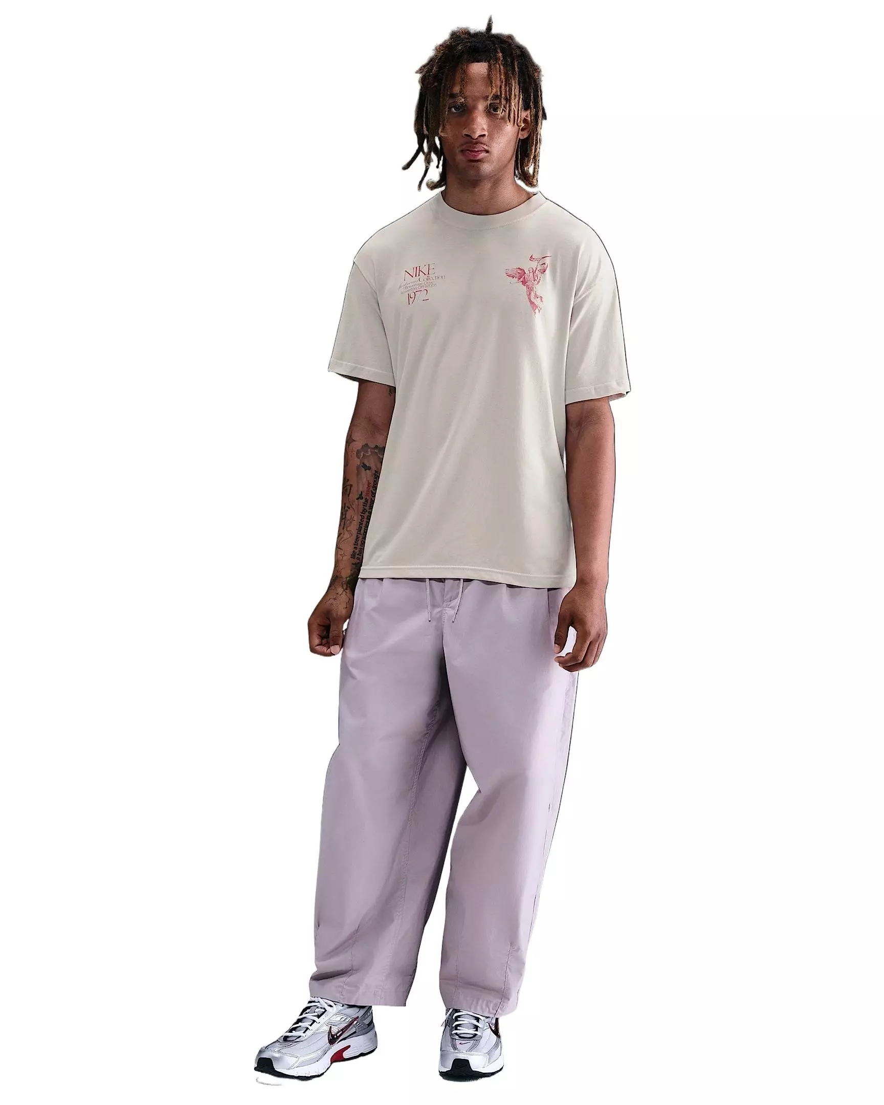 Nike Men's Sportswear Max90 OC Wings Victory T-Shirt - LT BROWN