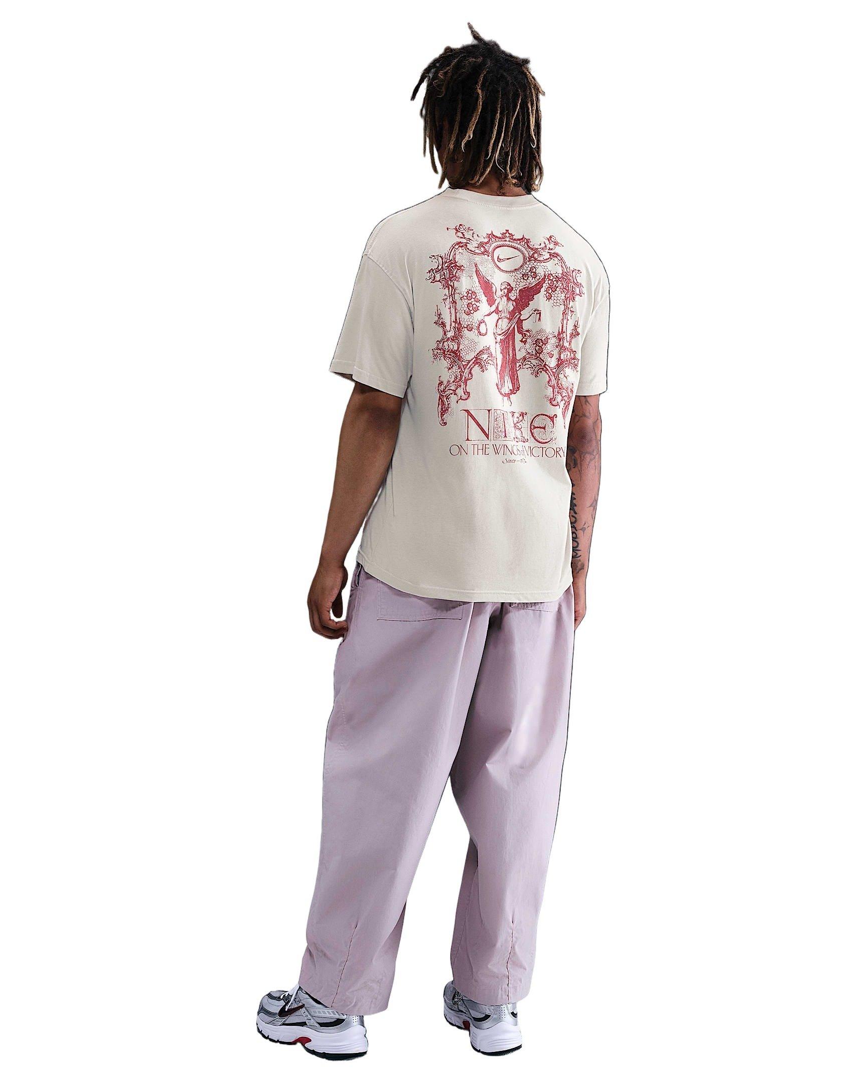 Nike Men's Sportswear Max90 OC Wings Victory T-Shirt - LT BROWN Thumbnail View 5