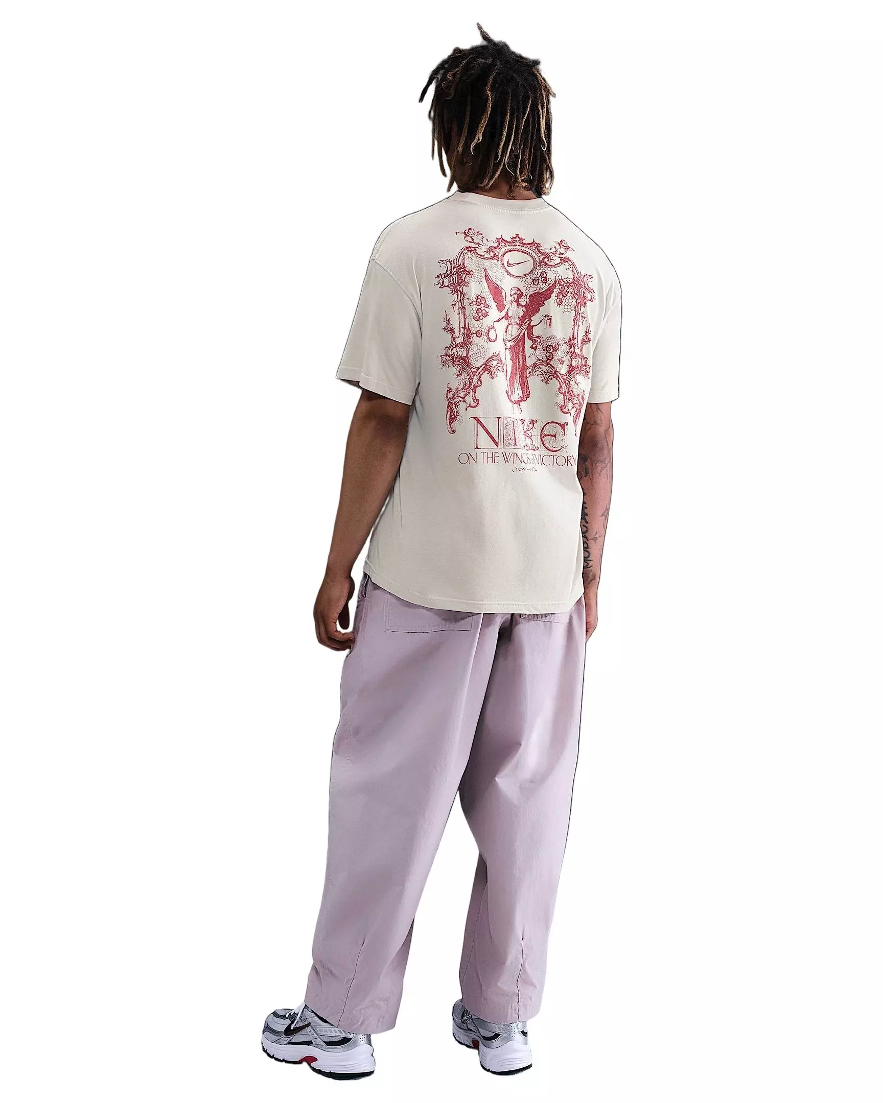 Nike Men's Sportswear Max90 OC Wings Victory T-Shirt - LT BROWN