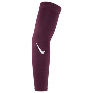 Nike Pro Dri-FIT Sleeves - Maroon/White - MAROON/WHITE