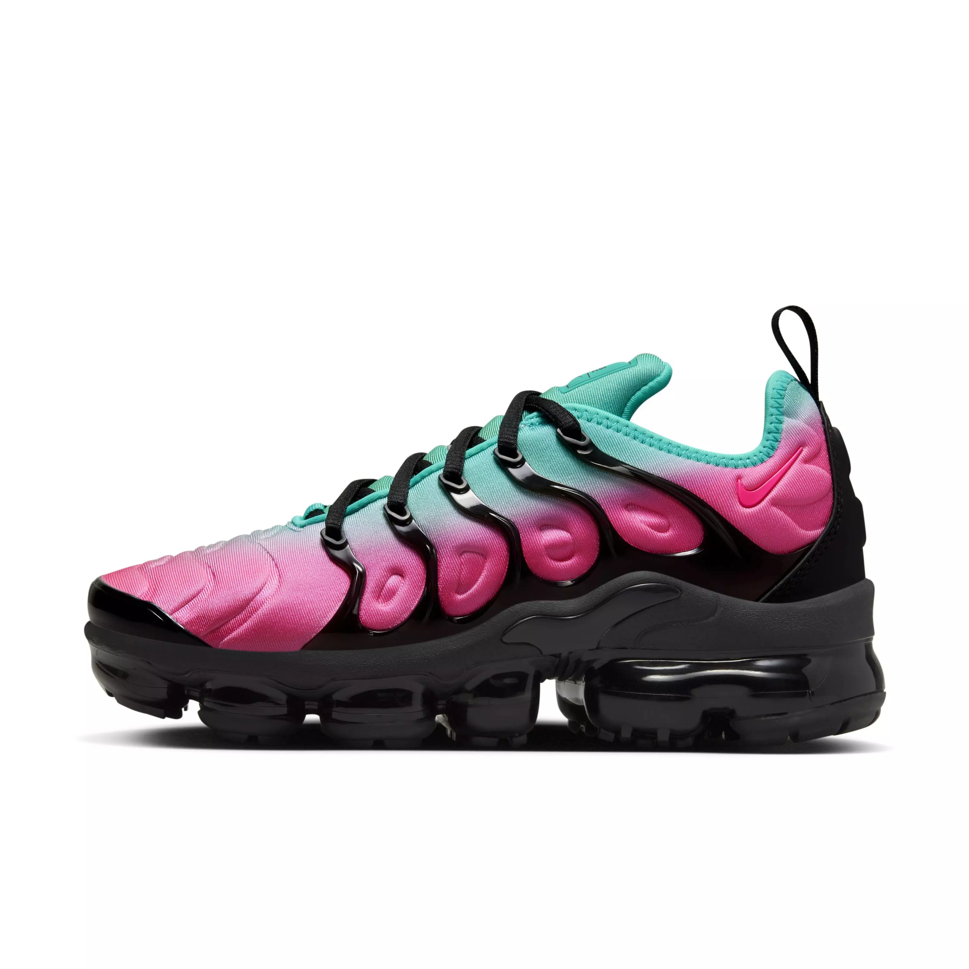 Nike Air VaporMax Plus "Pink Blast/Clear Jade/Black" Women's Shoe - PINK/JADE/BLACK