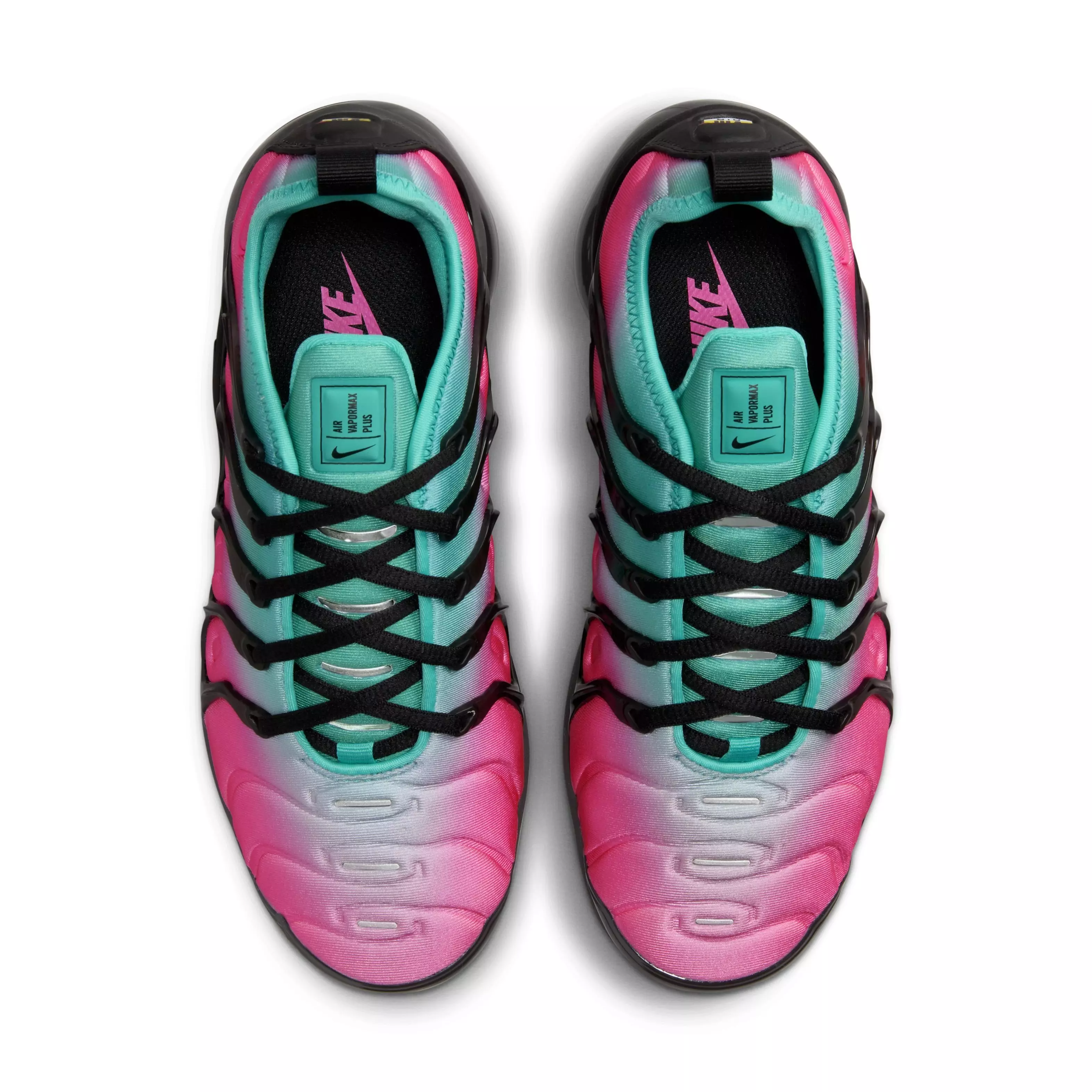 Nike Air VaporMax Plus "Pink Blast/Clear Jade/Black" Women's Shoe - PINK/JADE/BLACK