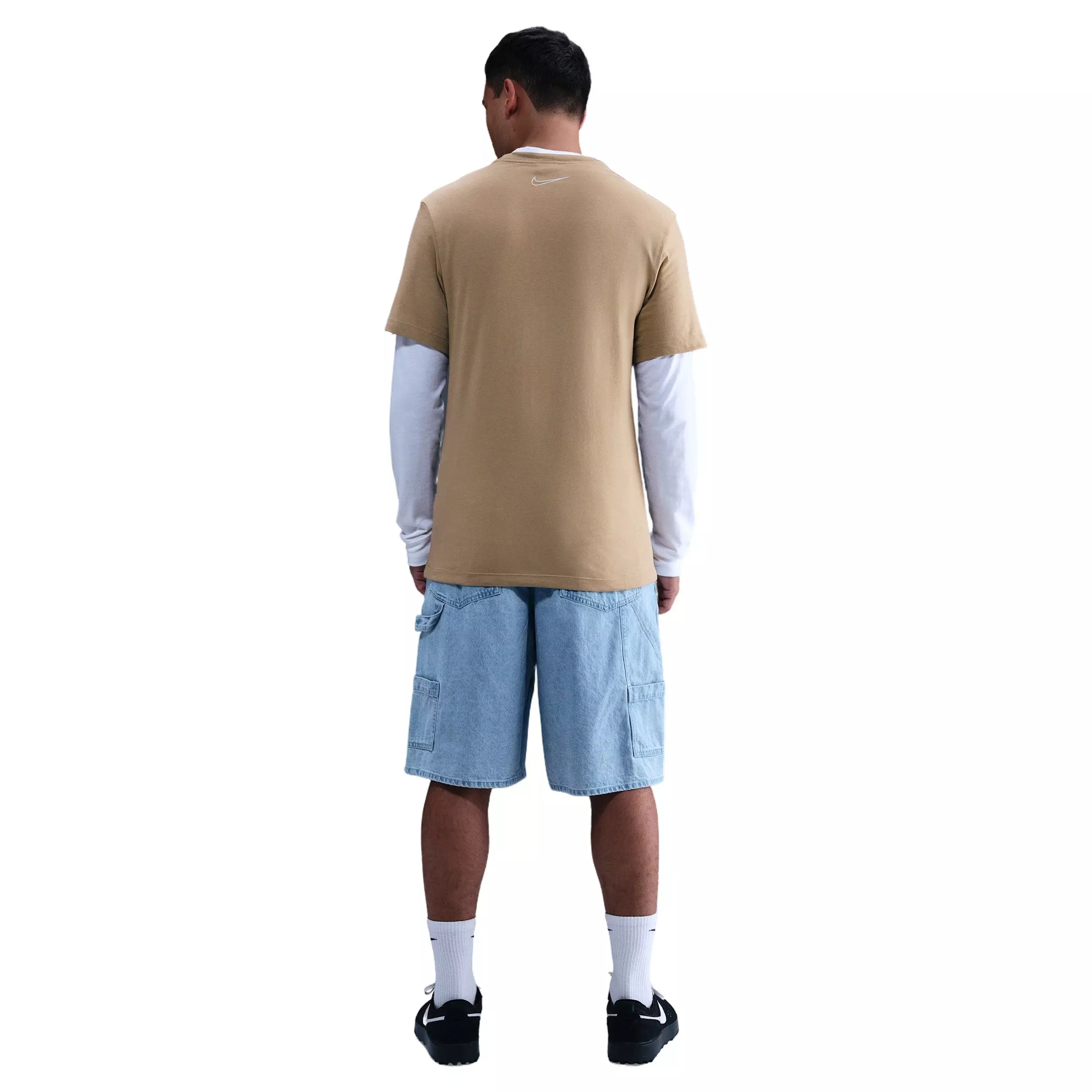 Nike Men's Sportswear Short-Sleeve Crew MM Tee - BROWN