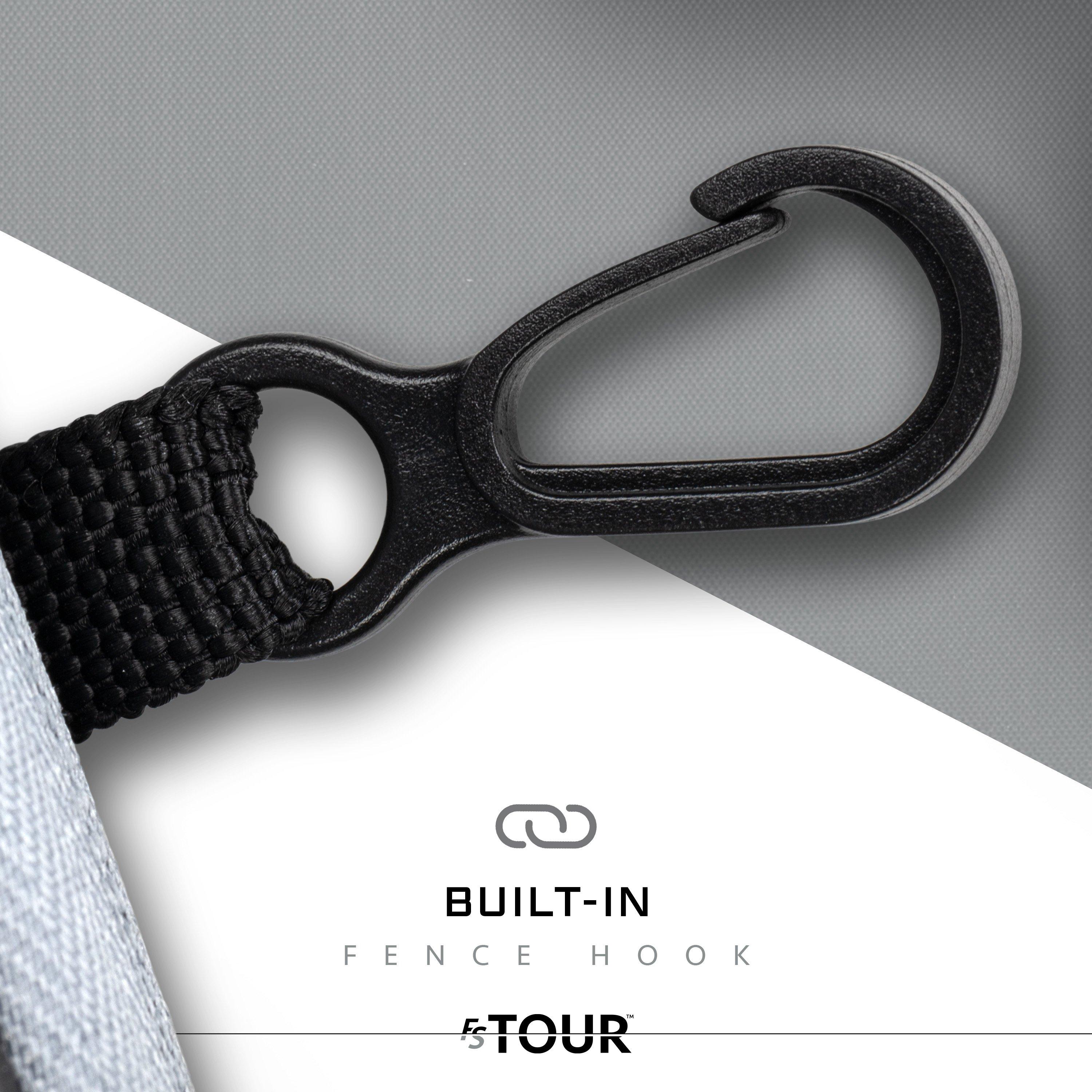 Franklin Sports Tour Series Paddle Bag - Black - BLACK Thumbnail View 5