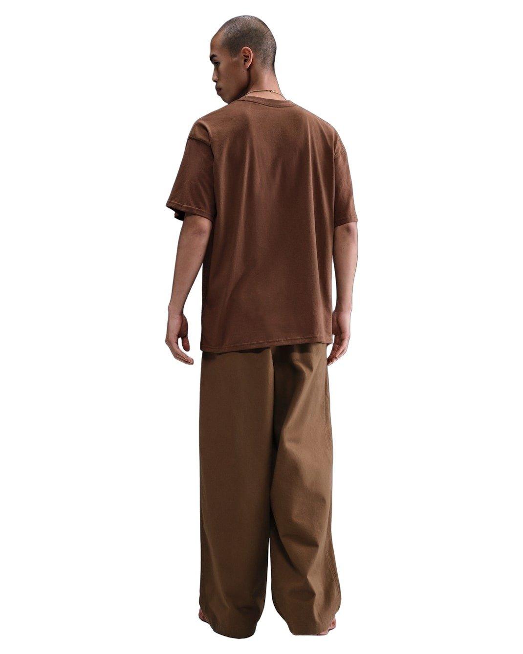 Nike Men's Sportswear Max90 Ski T-Shirt - BROWN Thumbnail View 5