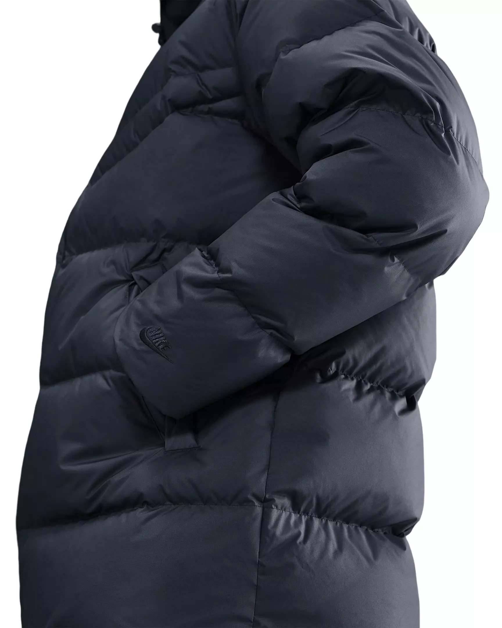 Nike Men's Sportswear Club Therma-FIT Loose Parka -Black - BLACK