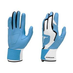 Jordan Legend Long-Cuff Batting Gloves - Carolina Blue/White - CAROLINA BLUE/WHITE