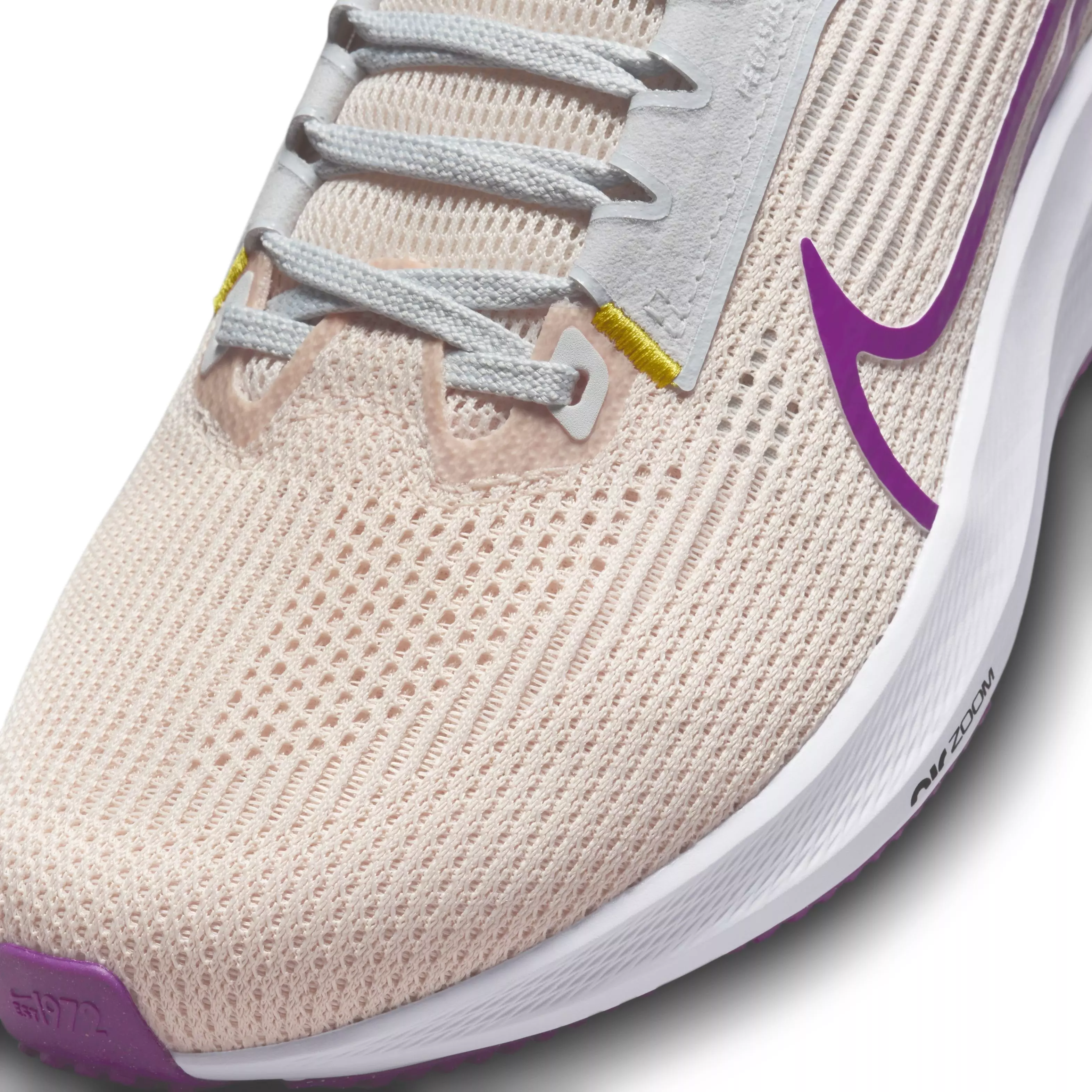 Nike Pegasus 40 "Guava Ice/Vivid Purple/Amber Brown" Women's Wide Running Shoe - GUAVA/PURPLE/BROWN