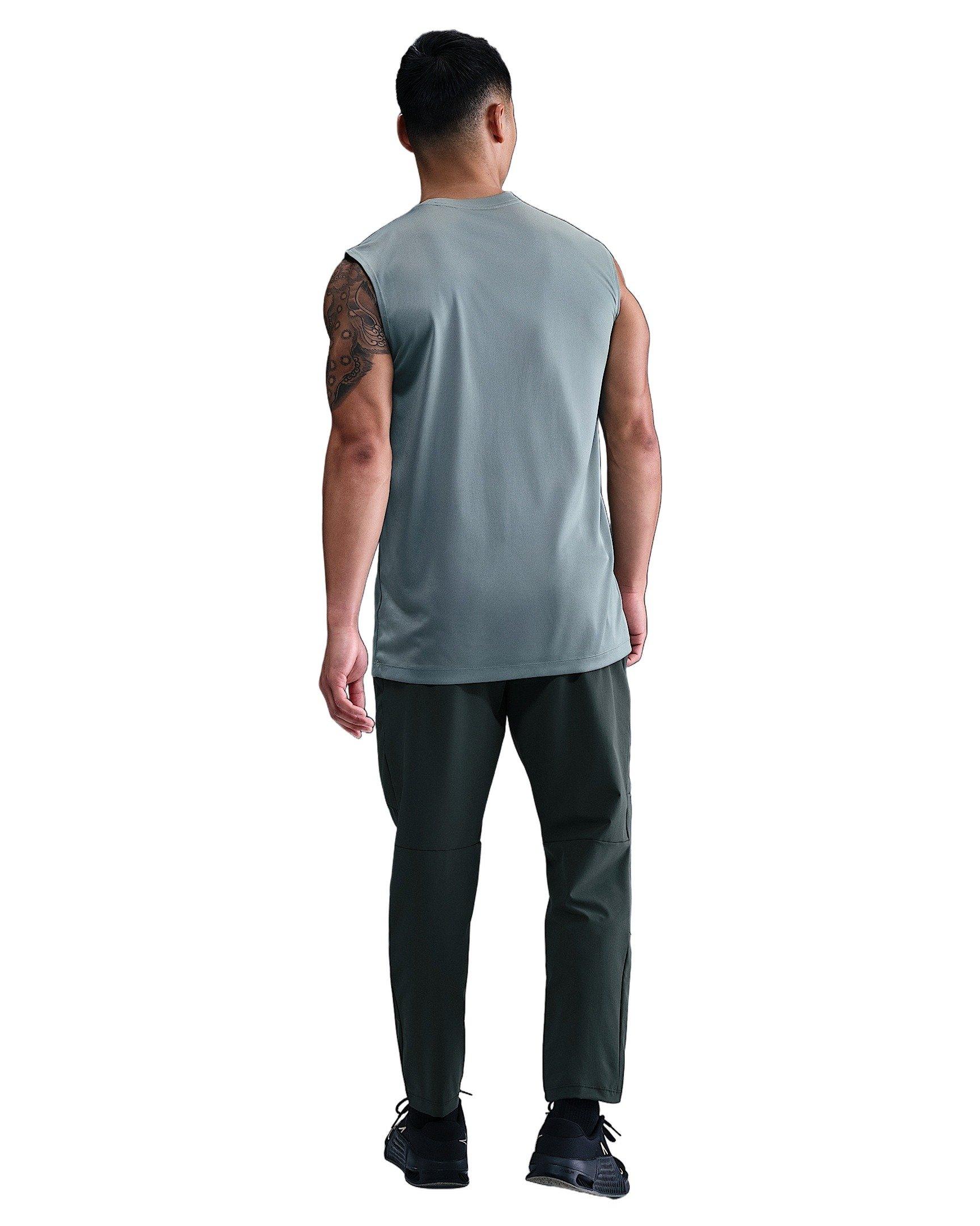 Nike Men's Unlimited Dri-FIT Tapered Leg Versatile Pants -Green - GREEN Thumbnail View 5