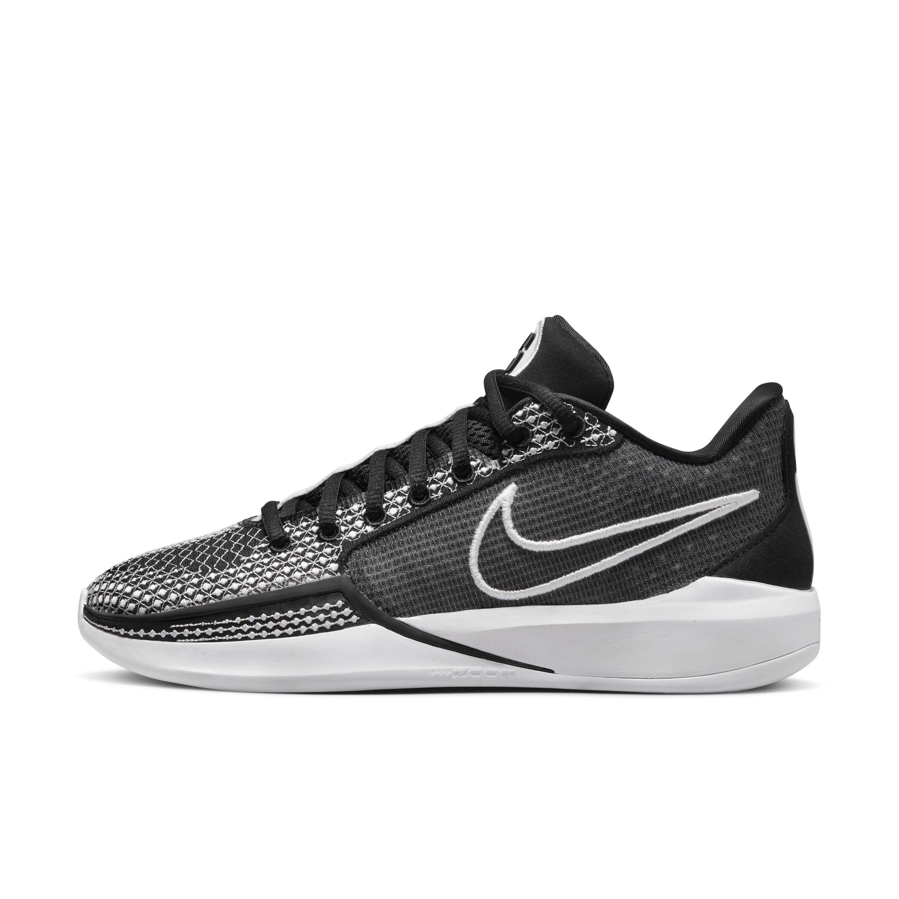 Nike Sabrina 1(TEAM)"Black/White" Women's Basketball Shoe - BLACK/WHITE Thumbnail View 2