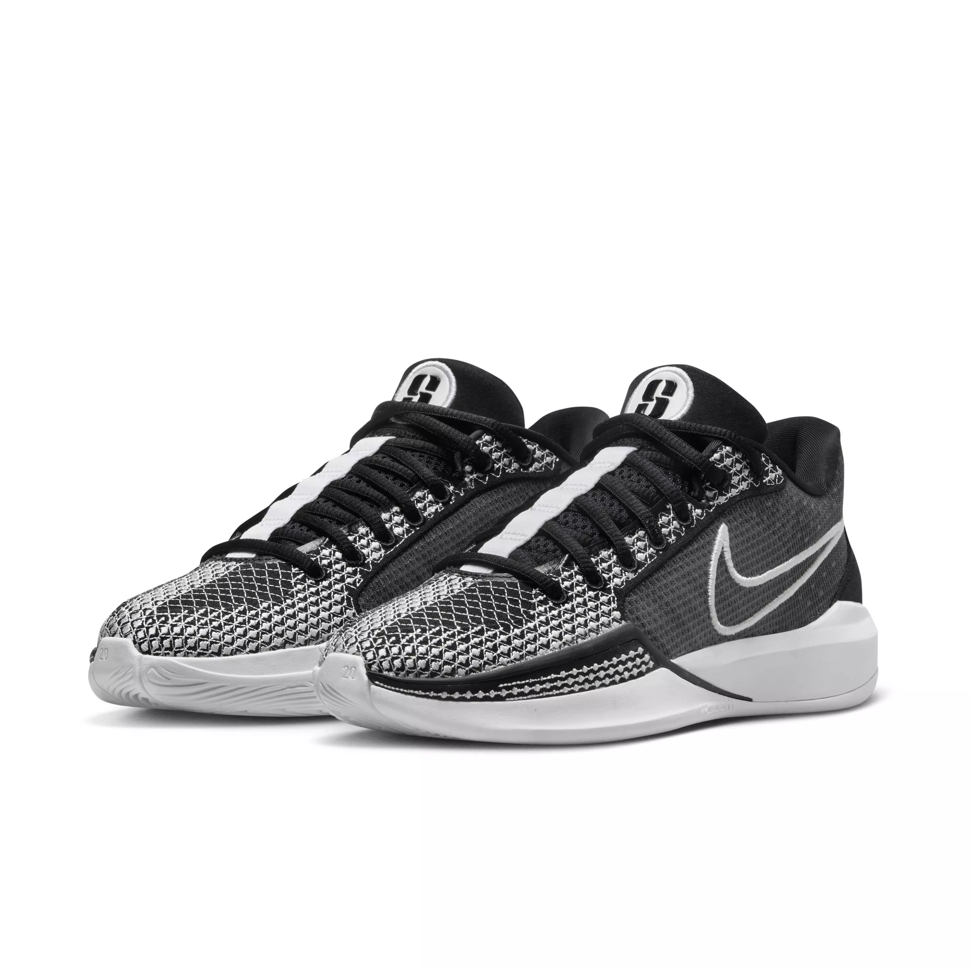 Nike Sabrina 1(TEAM)"Black/White" Women's Basketball Shoe - BLACK/WHITE